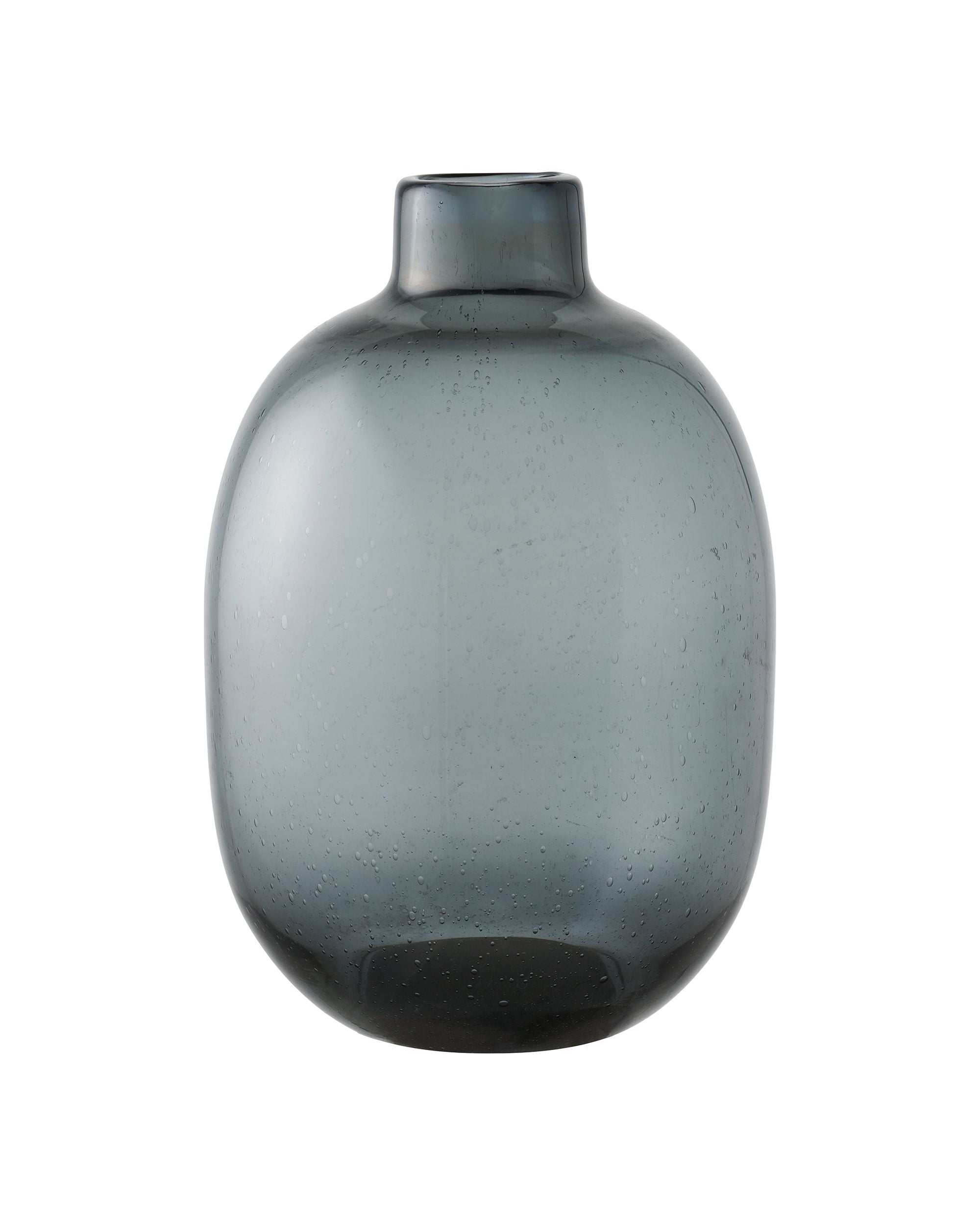 Pauline - Vaso in vetro fumè nero