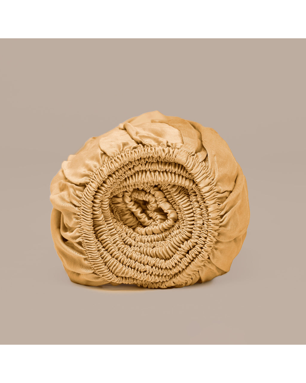 Bamboo - Lenzuolo con angoli arricciati in eco bamboo, giallo senape, 180 x 200