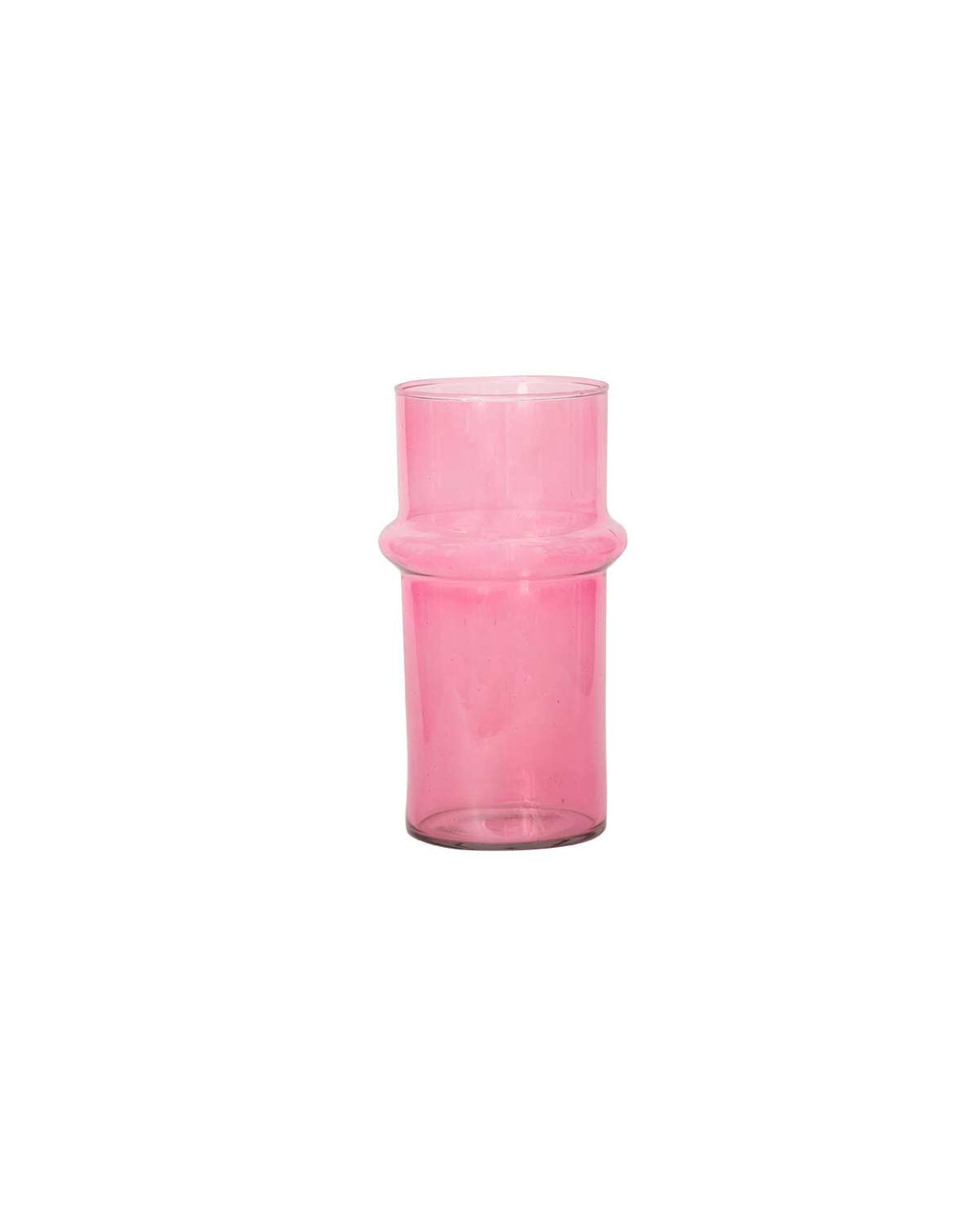 Pink - Vaso in vetro rosa