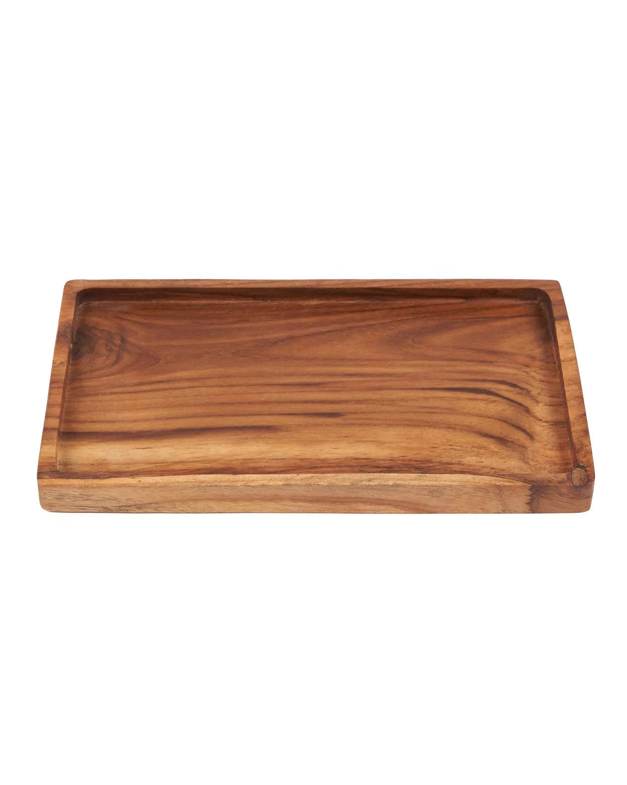 Gormandize M - Vassoio in legno di teak, Naturale