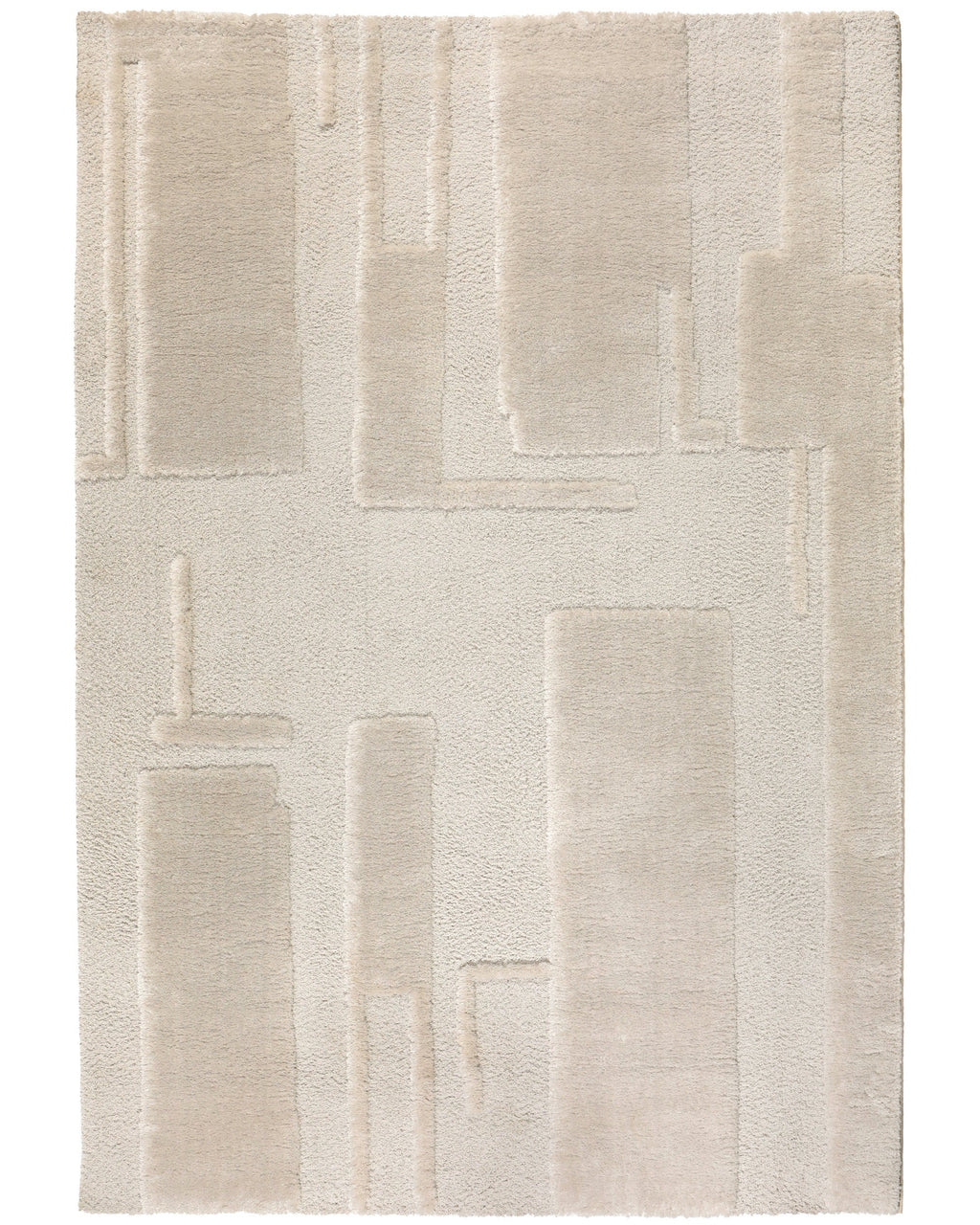 Louka - Tappeto in. poliestere avorio,  200 X 290 X 2