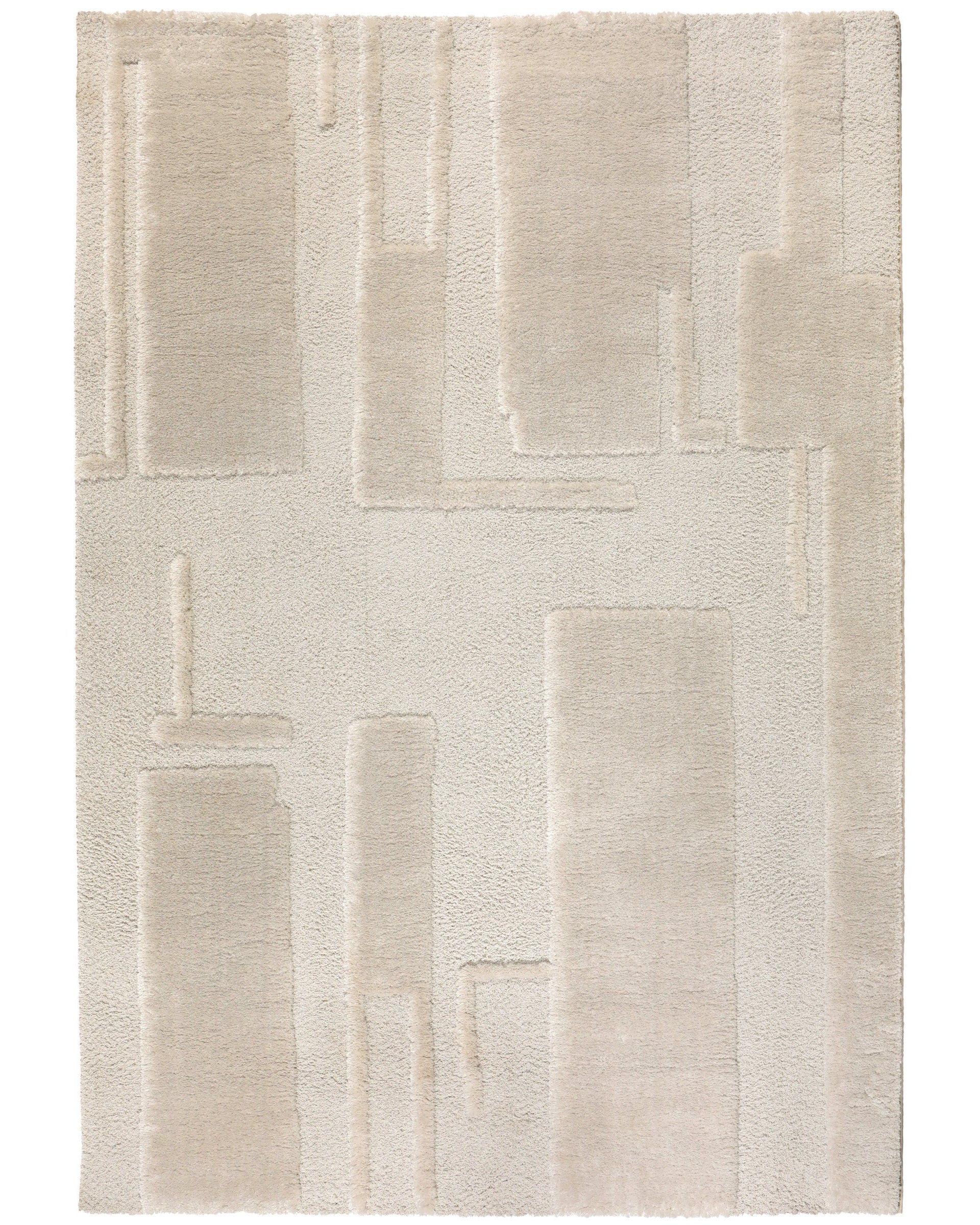 Louka - Tappeto in. poliestere avorio,  200 X 290 X 2