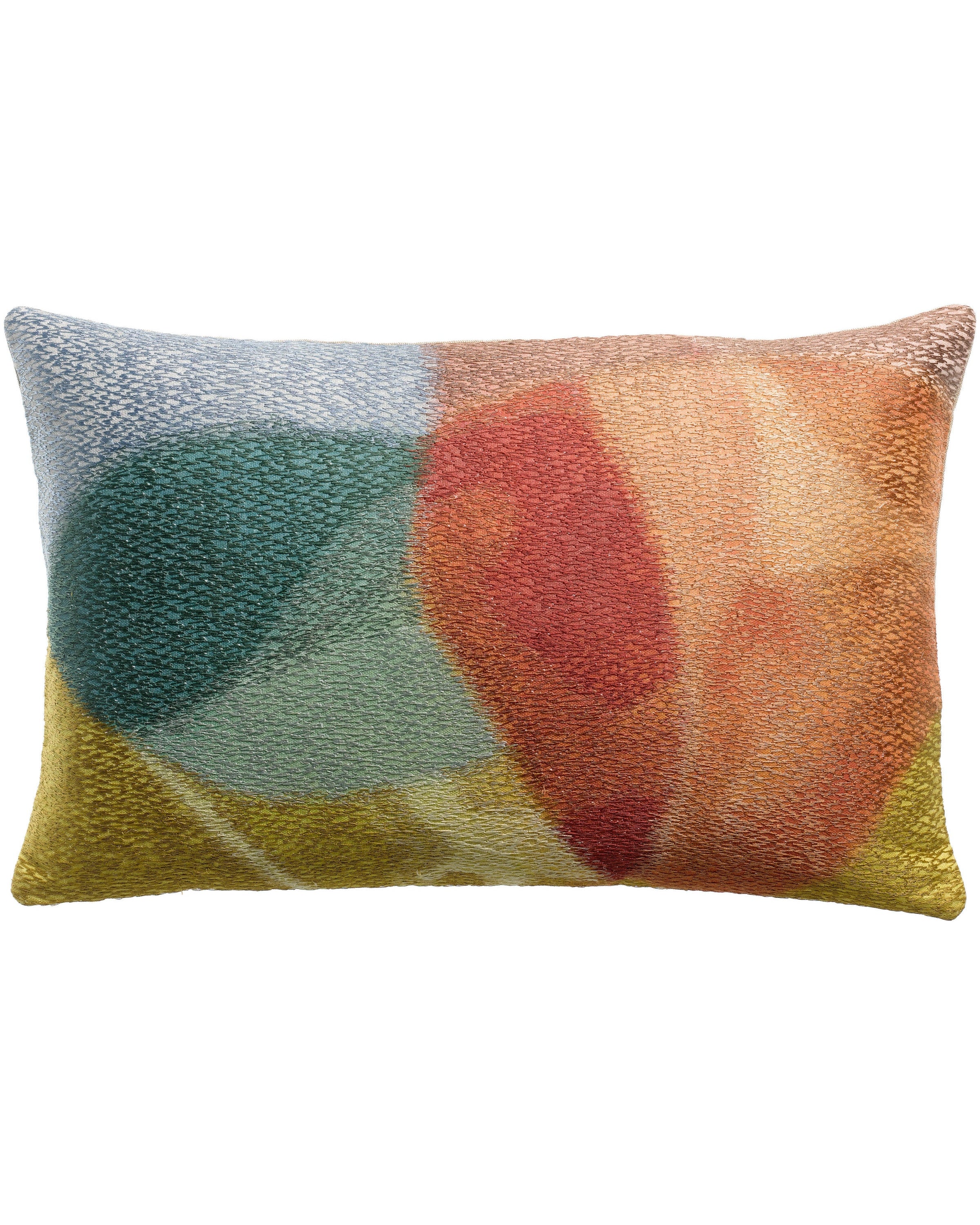 Nevio - Cuscino ricamato fantasia, 30 X 50