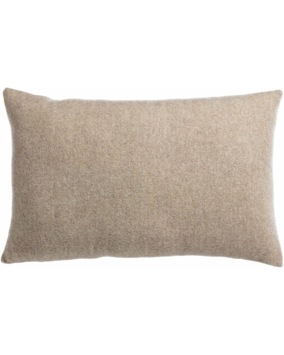 Carina - Cuscino in lana e cashmere, nocciola 40 X 65