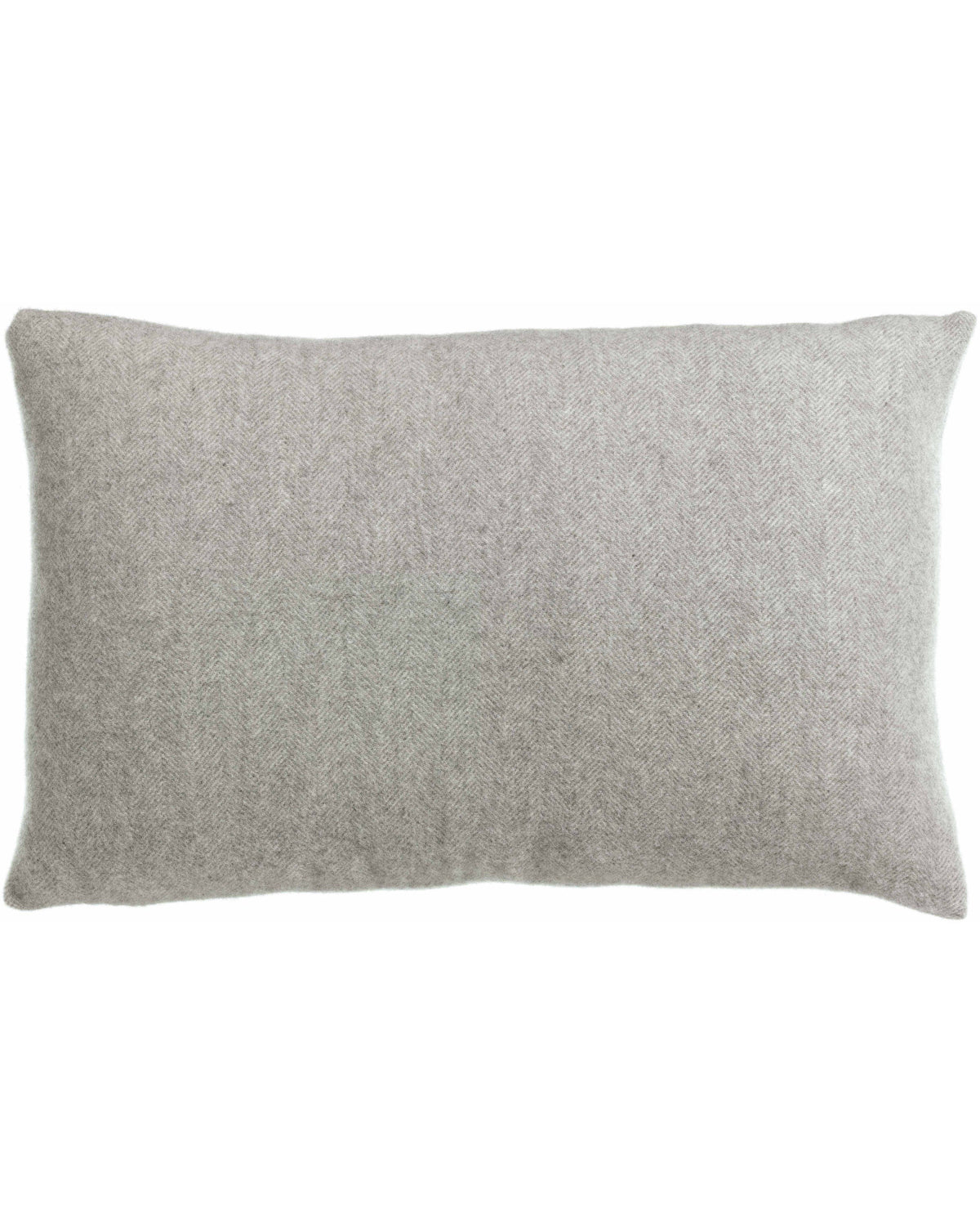 Carina - cuscino in lana e cashmere grigio perla,40 X 65