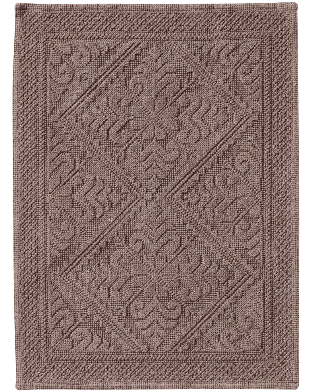 Enzo - Tappeto da bagno nocciola, 54 X 64