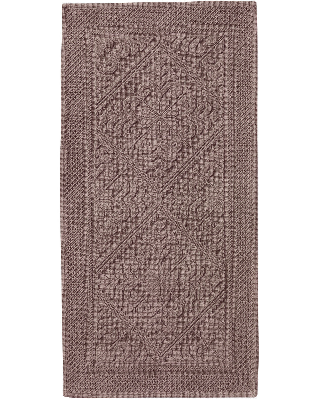 Enzo - Tappeto da bagno nocciola, 54 X 110