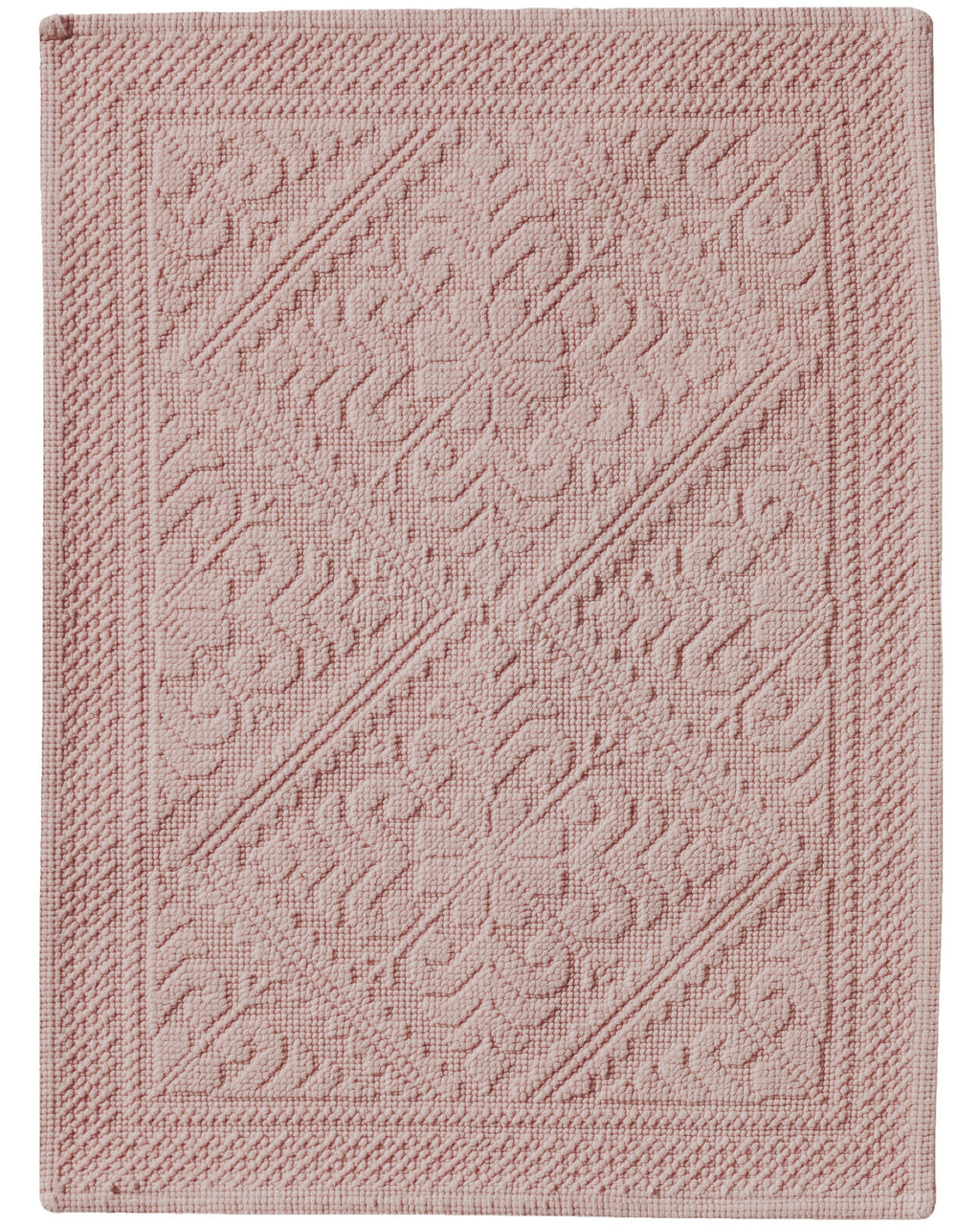 Enzo - Tappeto da bagno rosa 54 X 64