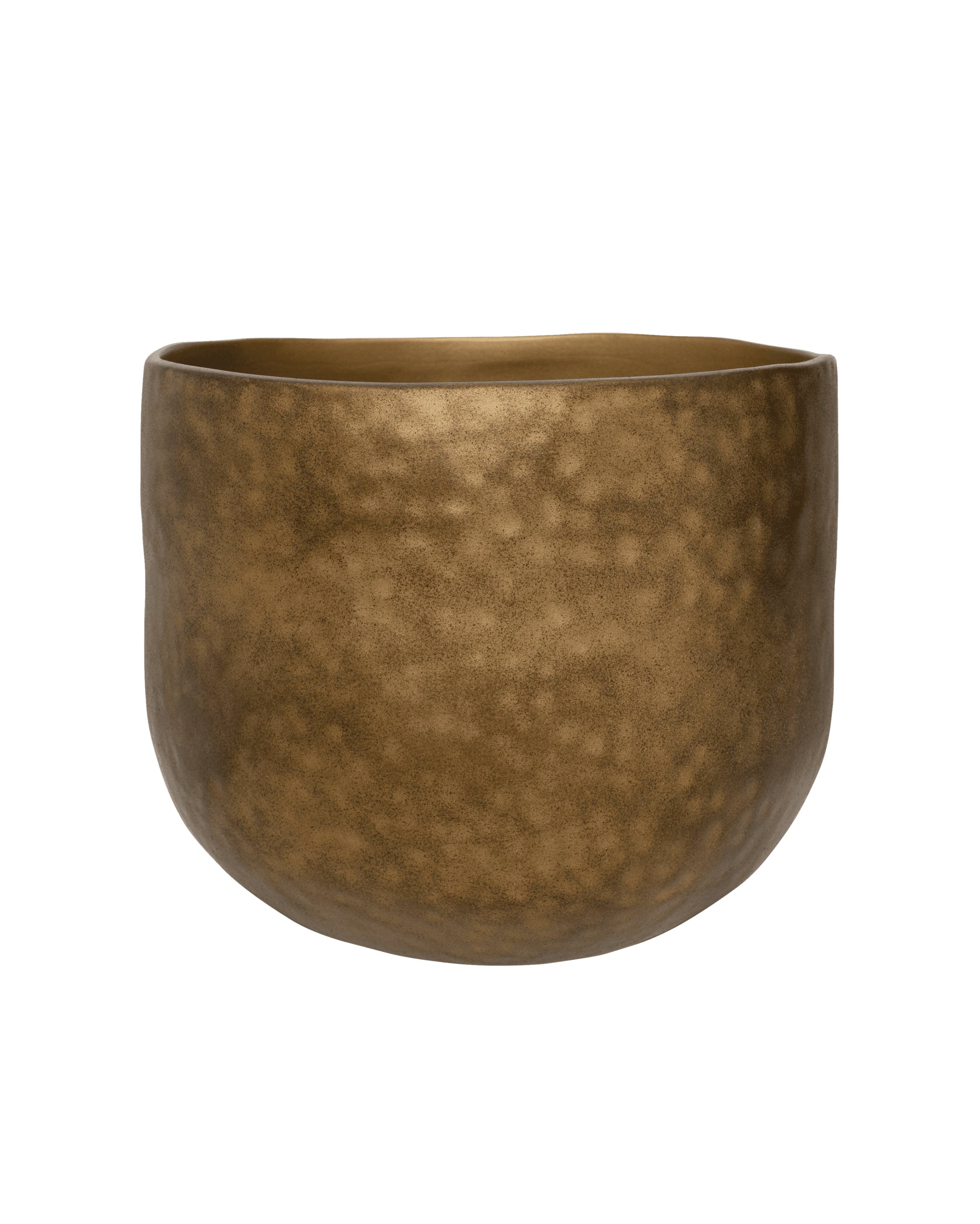 Oro - Portavasi da interno dorato, L