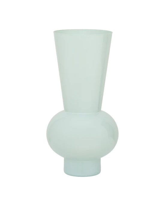 Keiko - Vaso alto in vetro riciclato grigio minerale