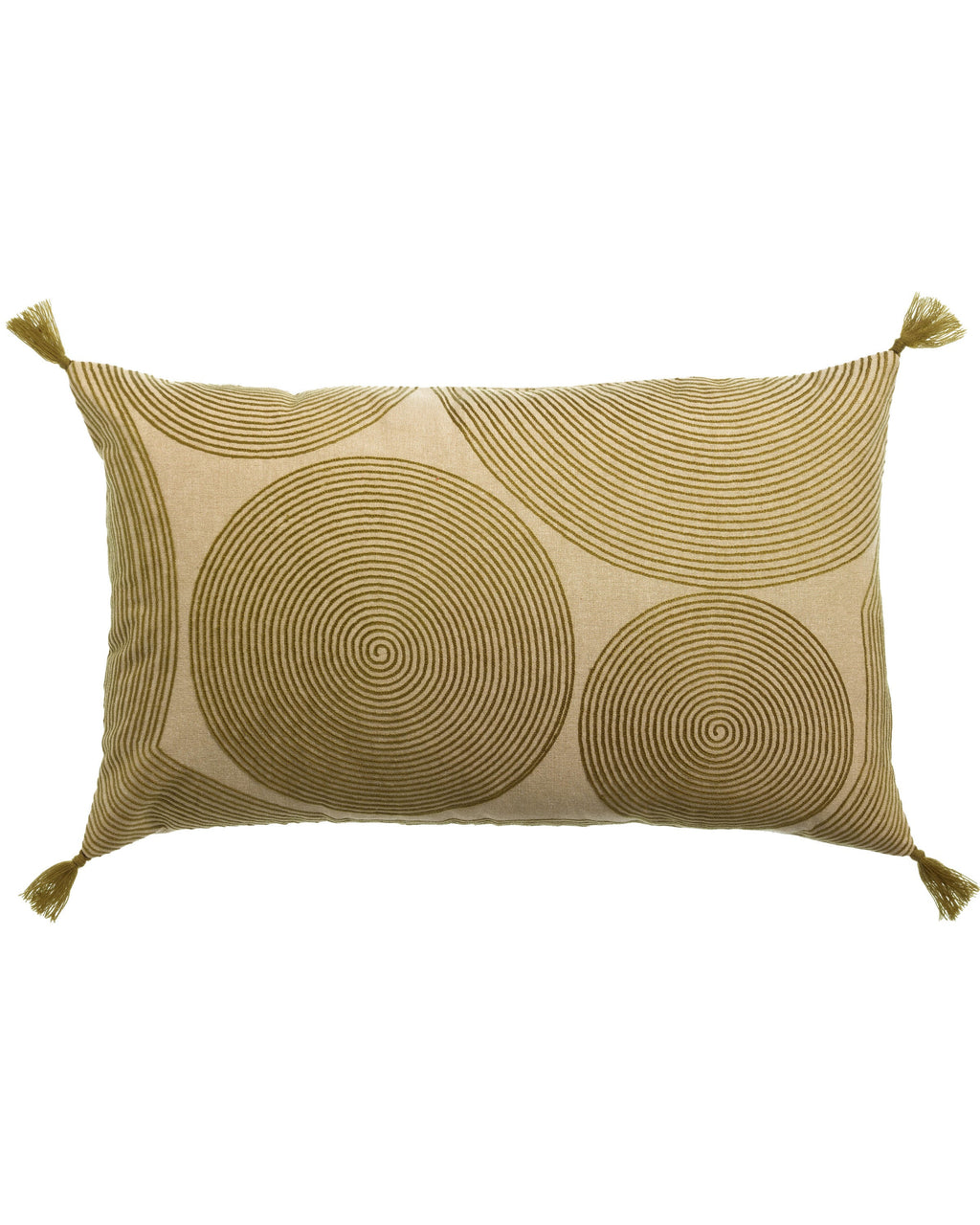 Tito - Cuscino in cotone Ricamato, 40 X 65