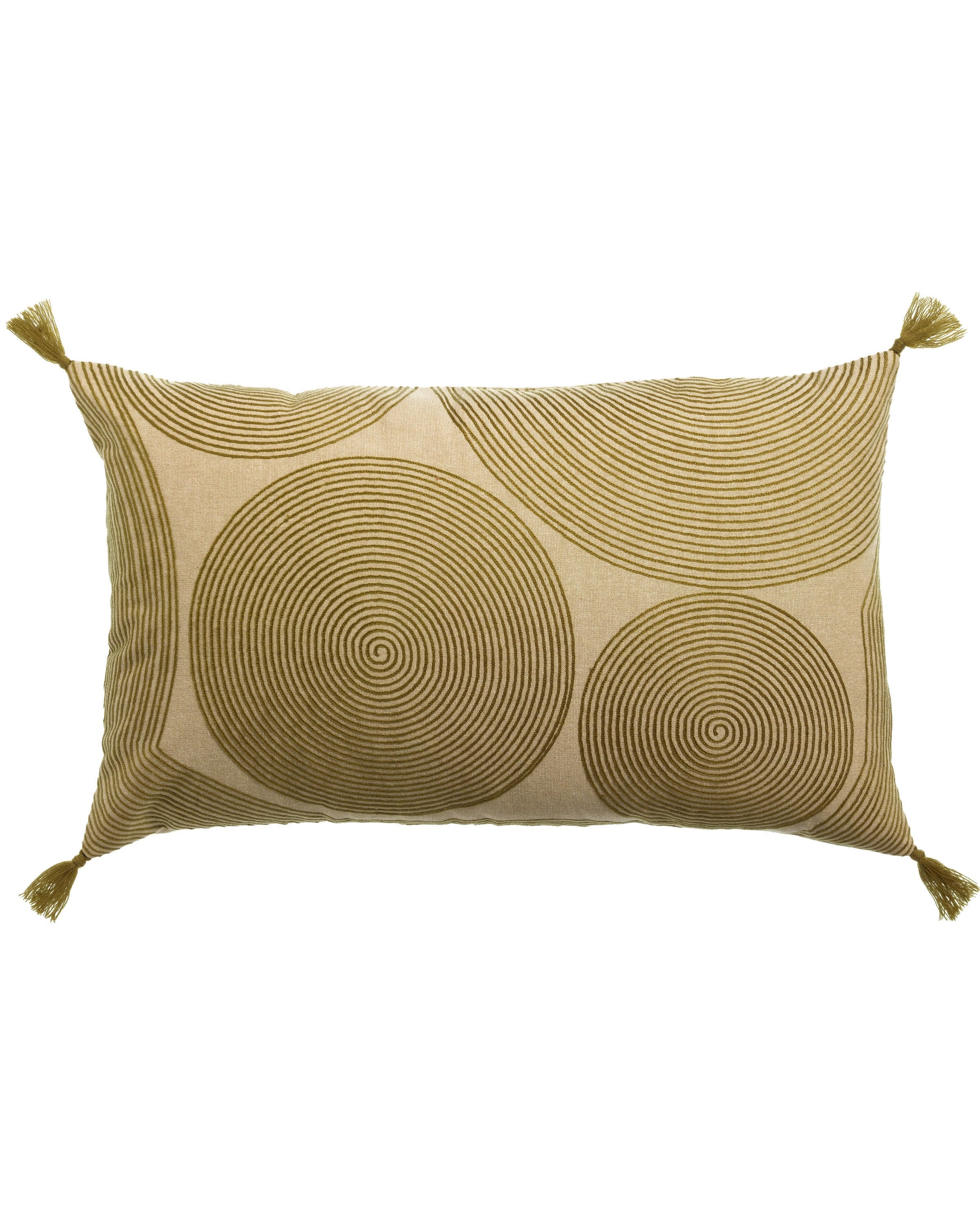 Tito - Cuscino in cotone Ricamato, 40 X 65