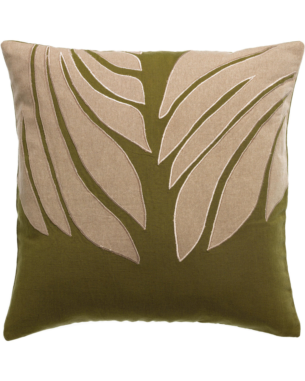 Nilos - Cuscino verde cedro, 45 X 45