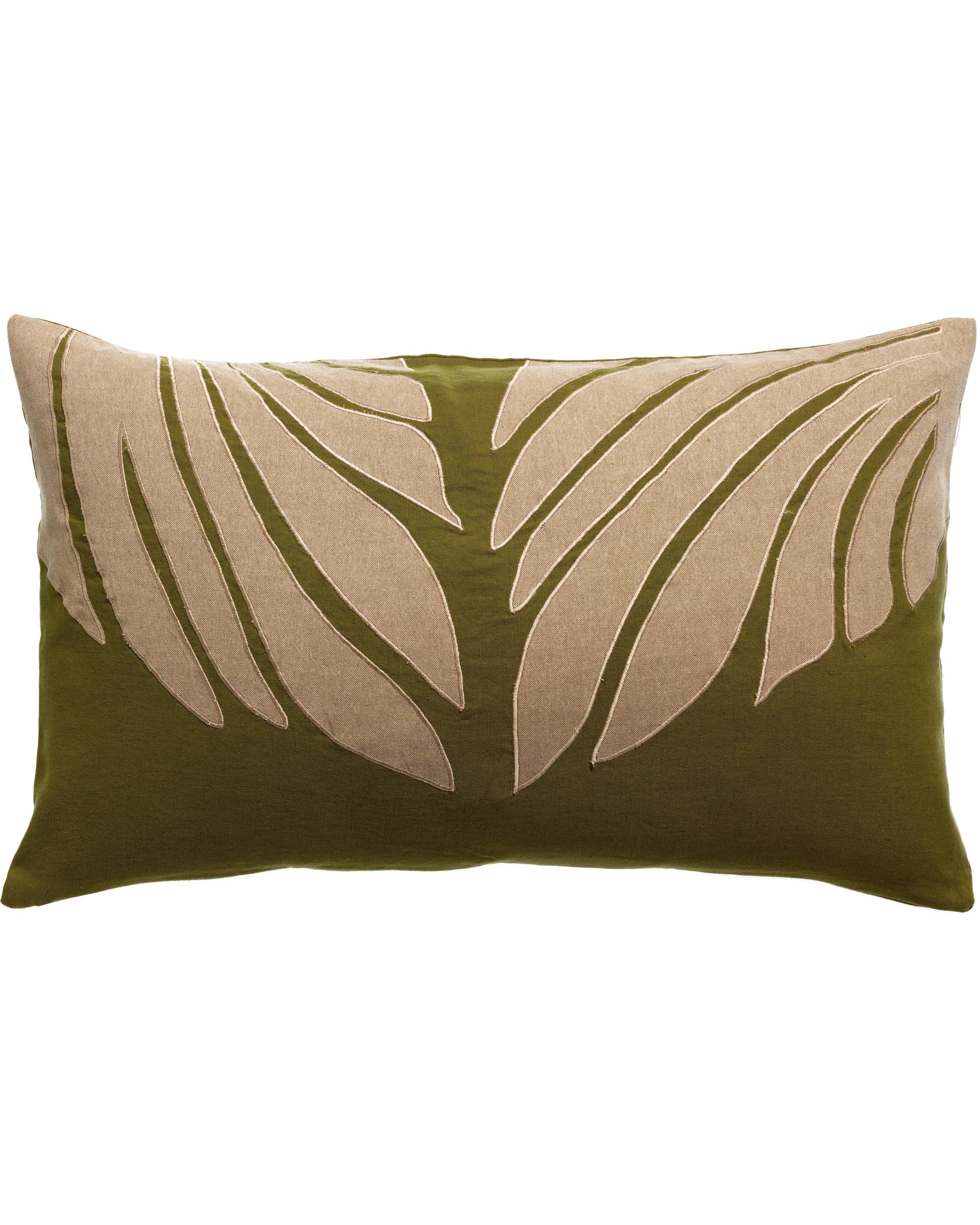Nilos - Cuscino verde cedro, 40 X 65