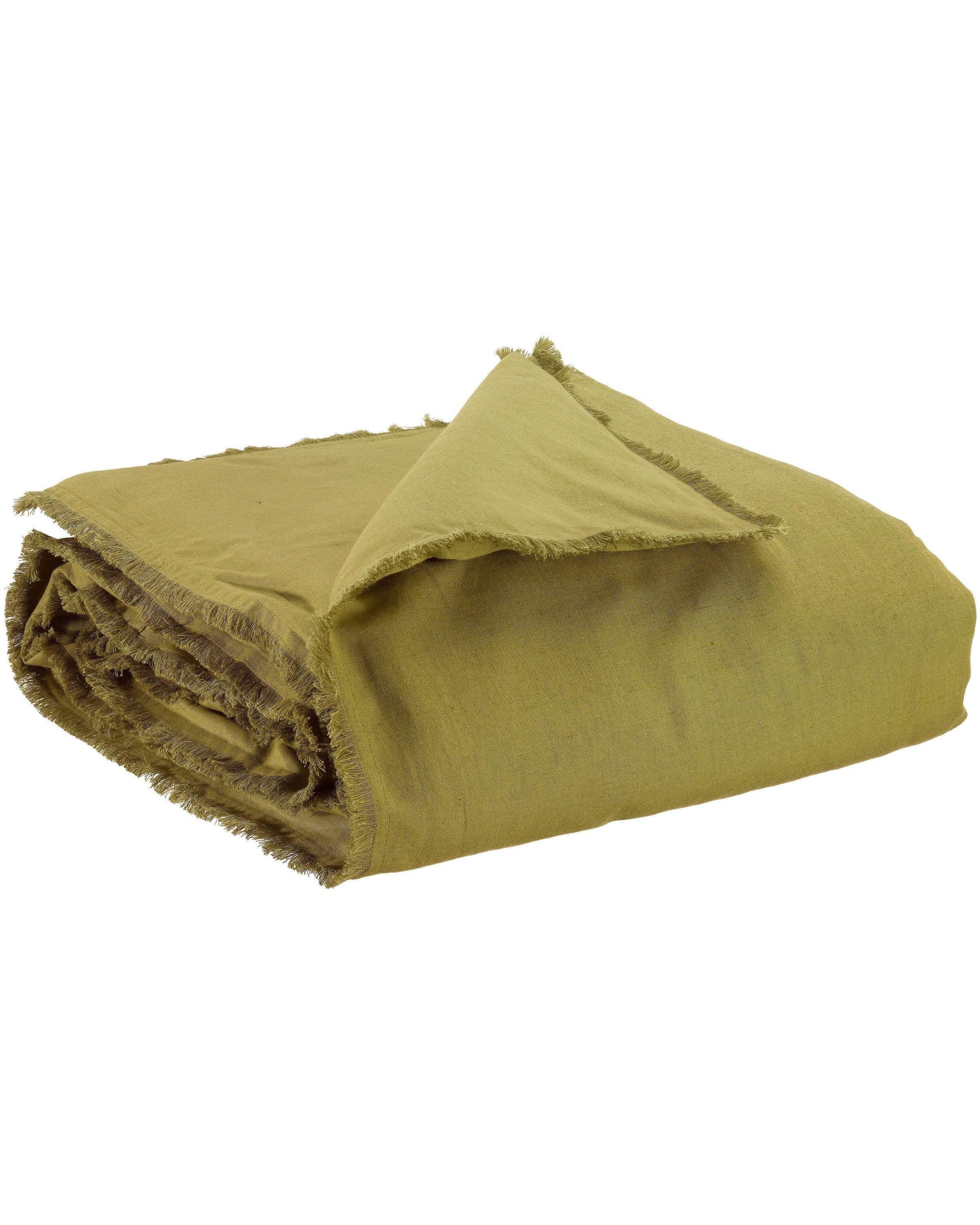 Laly - Runner da letto imbottito, verde cedro 85 X 200