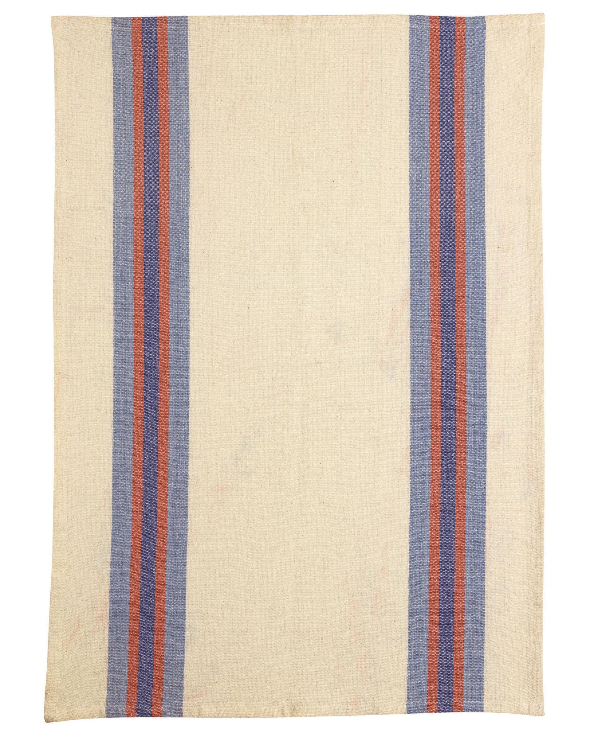 Yuna - Strofinaccio in cotone riciclato a righe,50 X 70