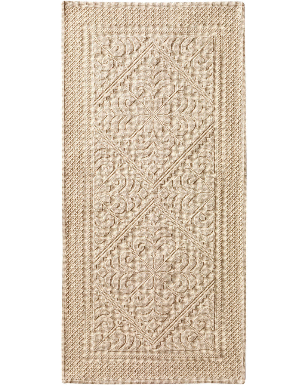 Enzo - Tappeto da bagno in cotone, polvere 54 X 110