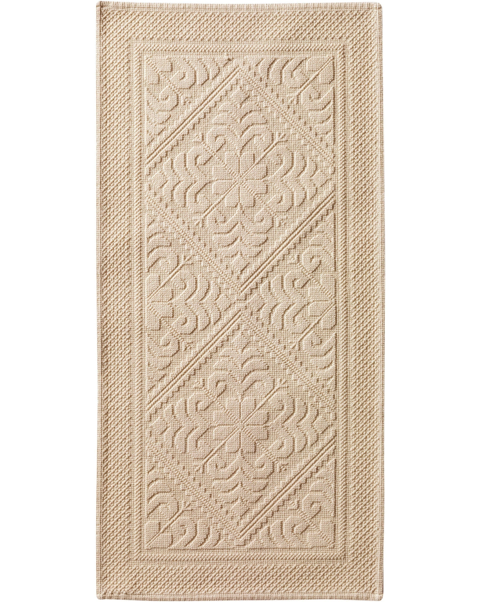 Enzo - Tappeto da bagno in cotone, polvere 54 X 110