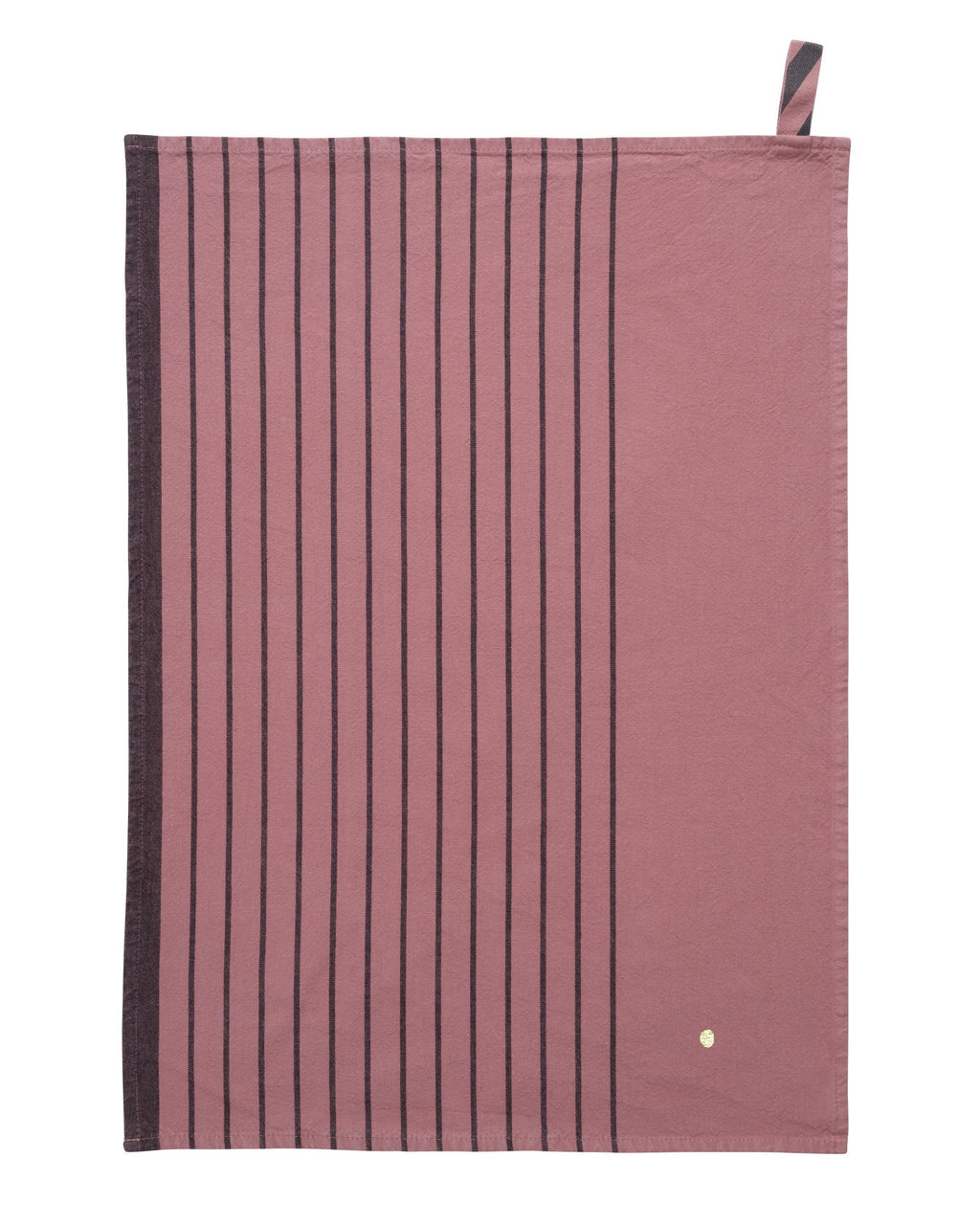 Piero - Canovaccio da cucina in cotone bio, rosa malva 50 X 70