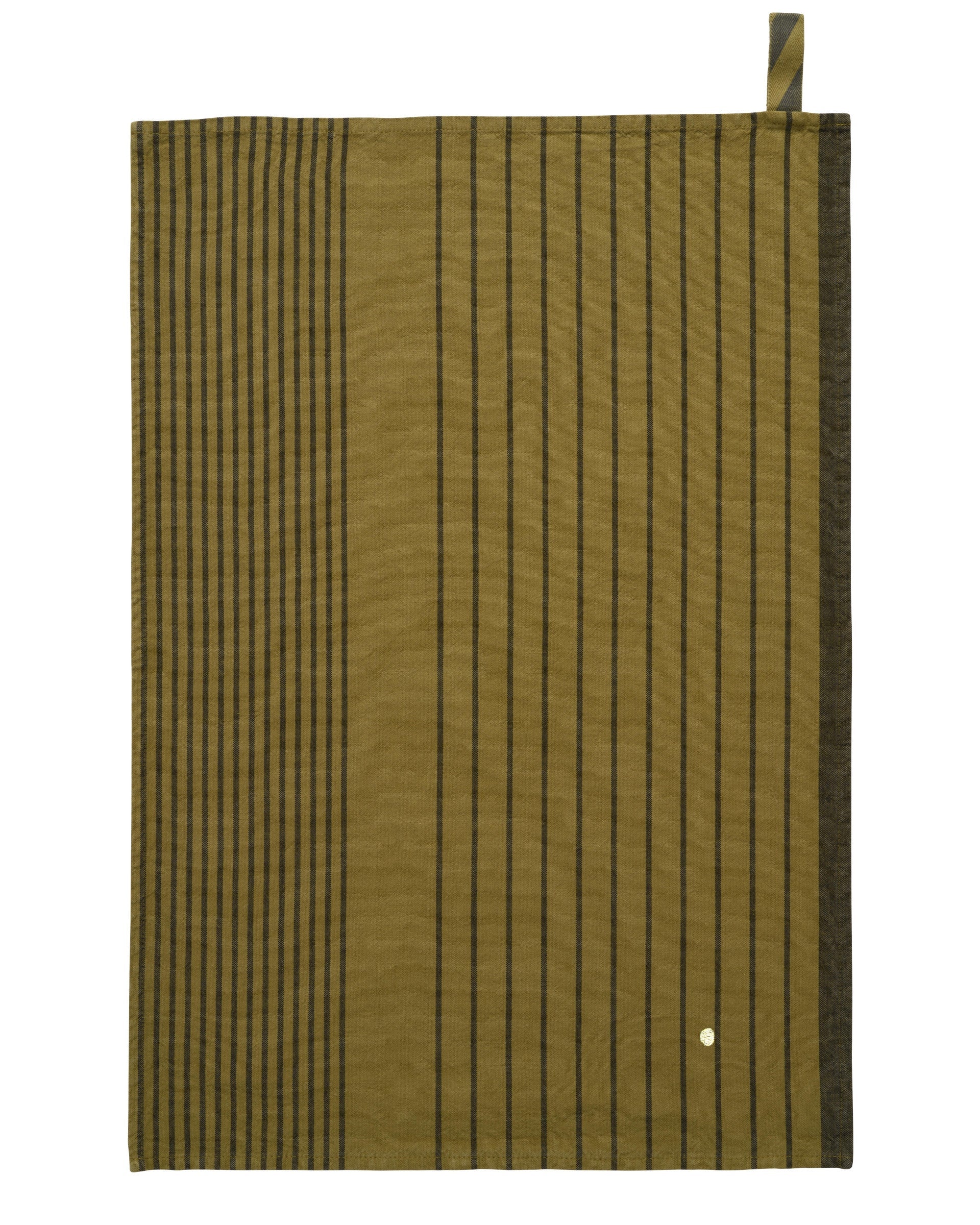 Piero - Canovaccio da cucina in cotone bio, color cammello, 50 X 70