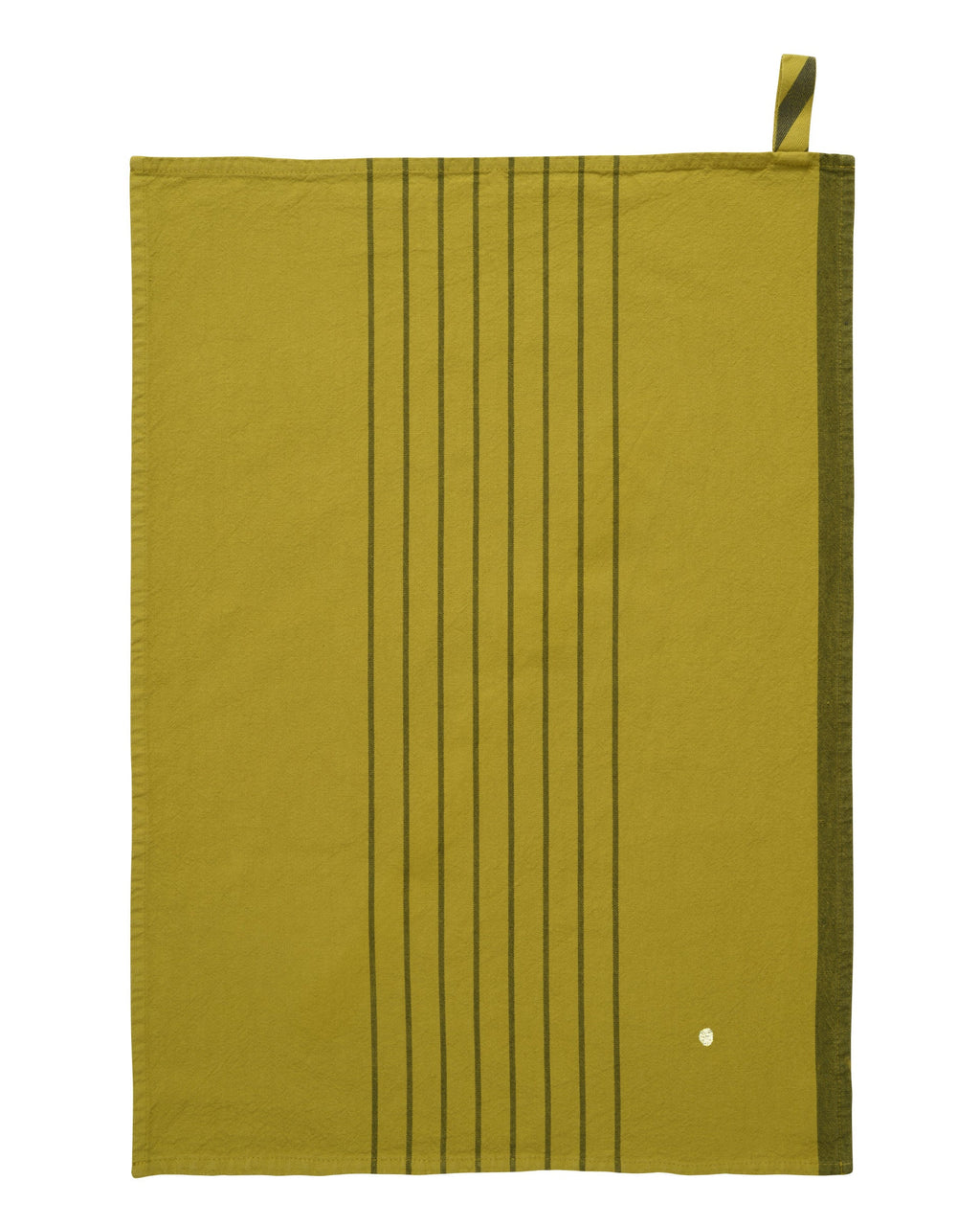 Piero - Canovaccio da cucina in cotone bio, Curry 50 X 70