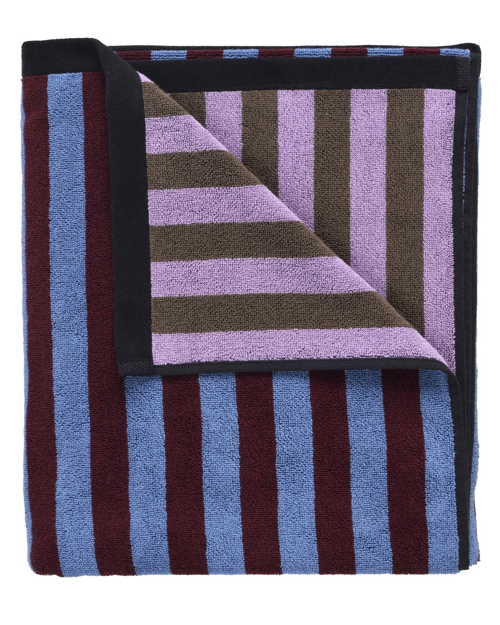 Charly Myrtille - Maxi telo bagno in cotone bio, 100 X 160