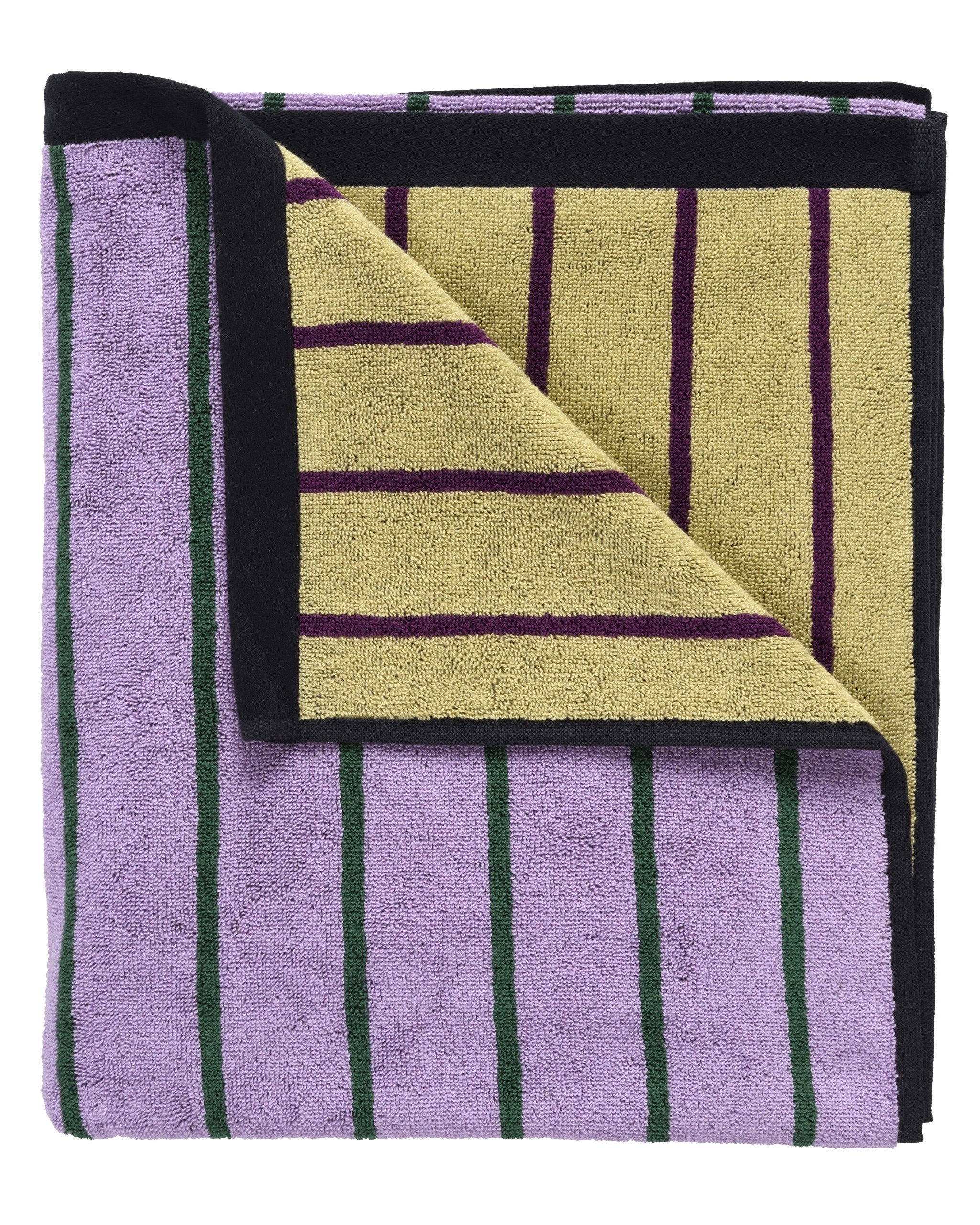 Charly Lilas - Telo bagno maxi in cotone bio, 100 X 160