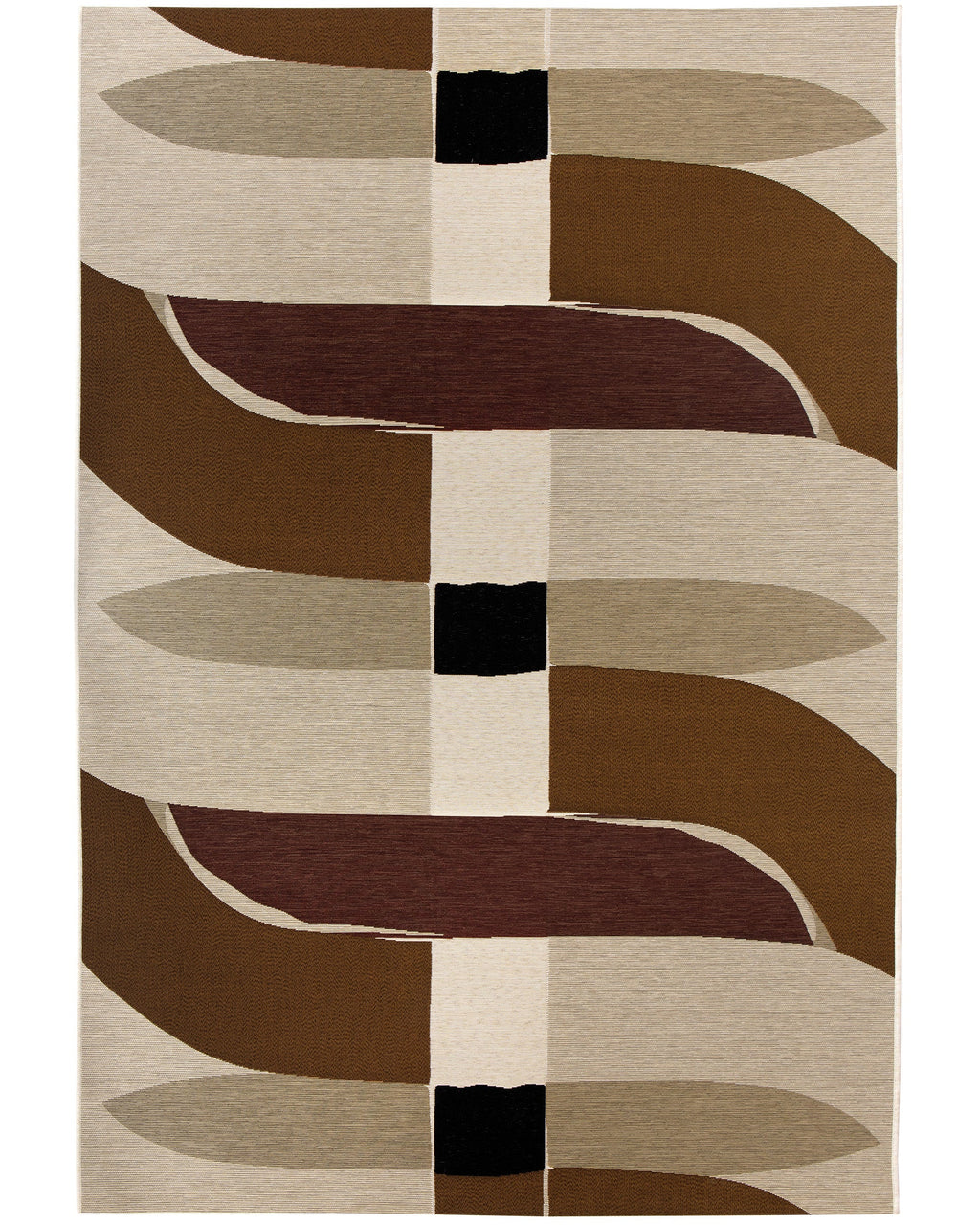 Kalia - Tappeto da esterno marrone, 160 X 230