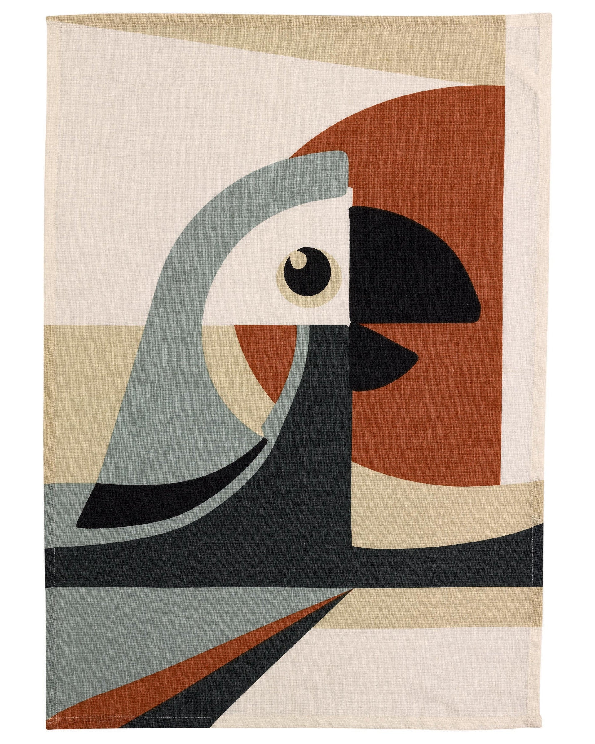 Loro Ciel - Canovaccio fantasia in lino e cotone,  50 X 70