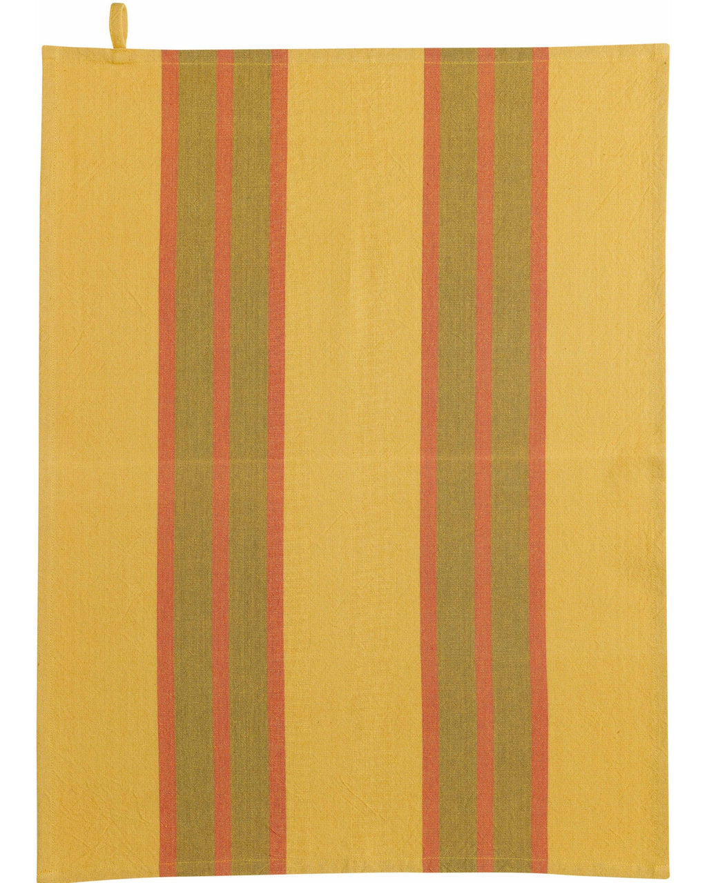 Yuna - Strofinaccio in cotone riciclato, giallo Curry 50 X 70
