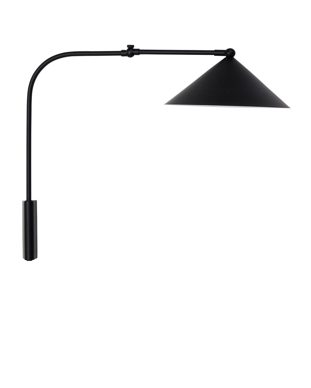 Kasa - Lampada da parete a braccio, nera