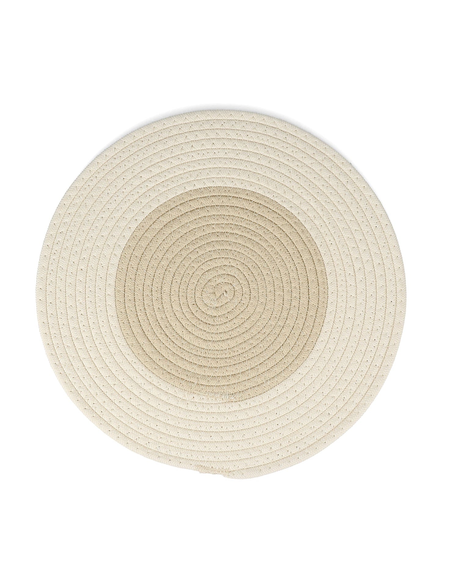 Piff - Set 4  tovagliette in cotone, bianco crema, 35 cm