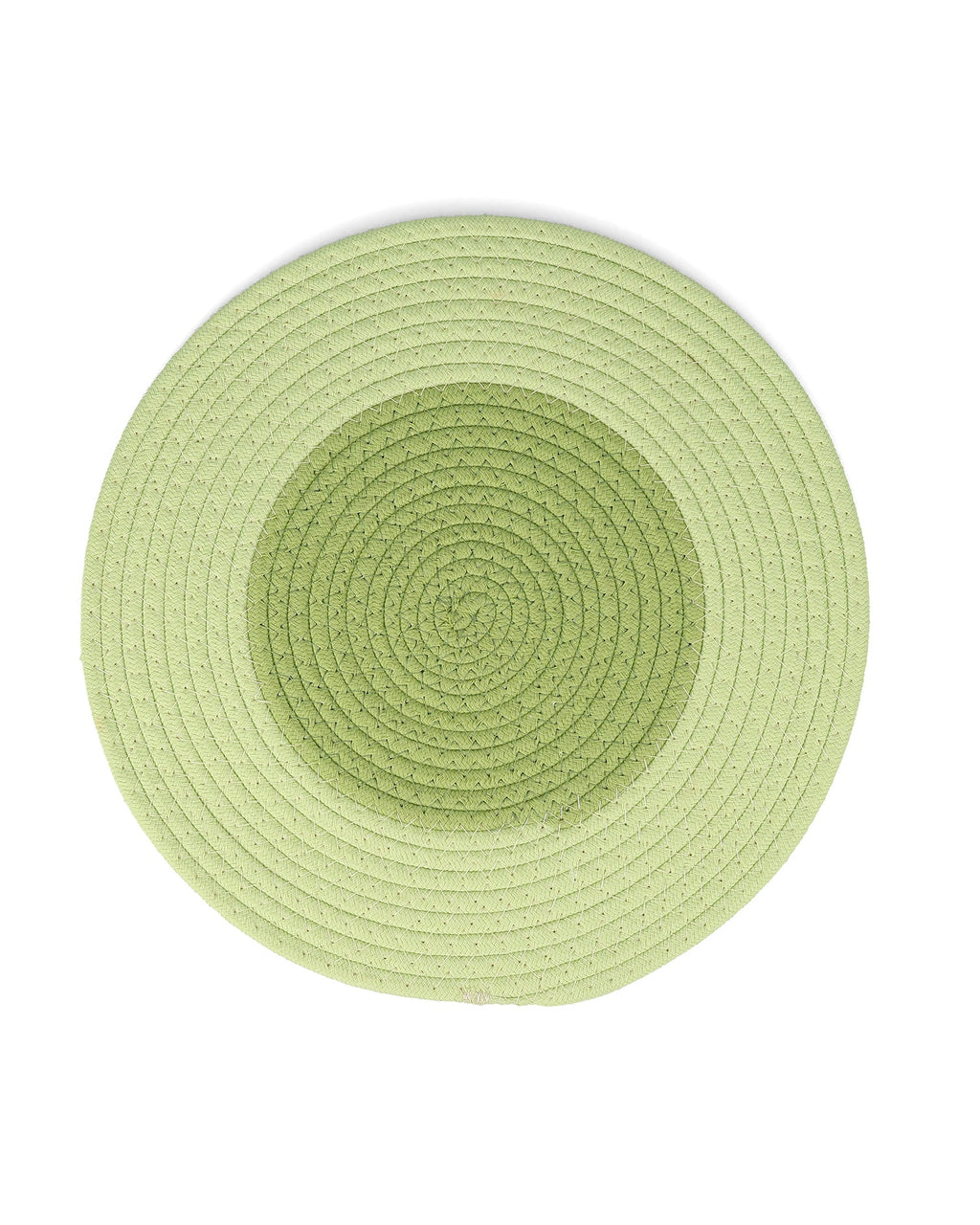 Piff - Set 4 Tovagliette in cotone verde pistacchio, 35 cm