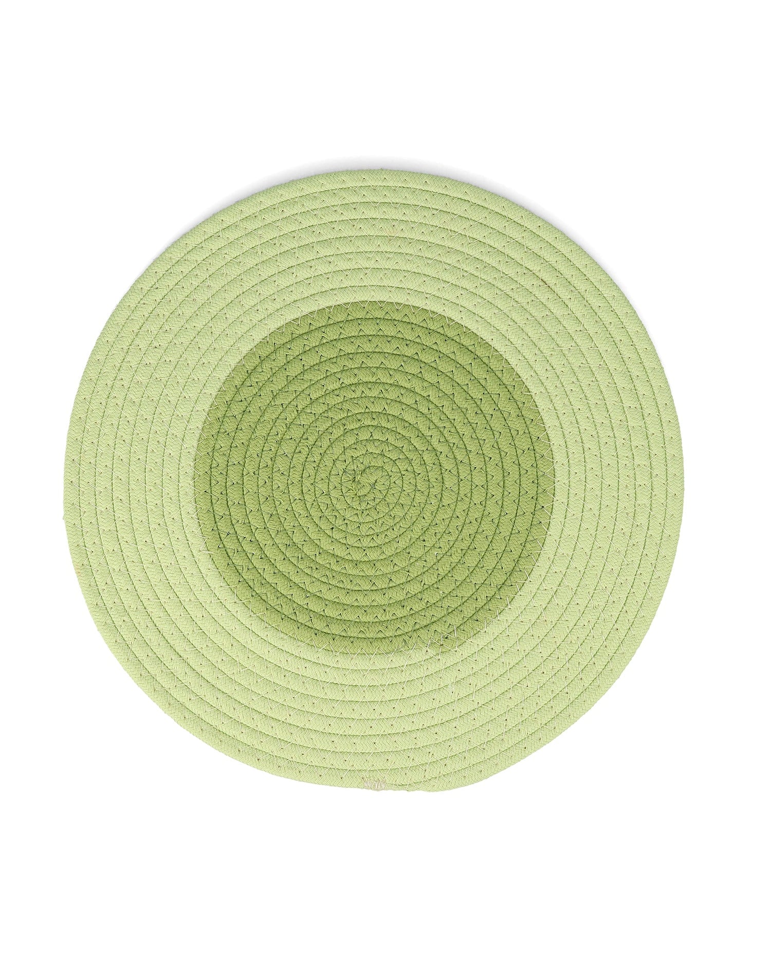 Piff - Set 4 Tovagliette in cotone verde pistacchio, 35 cm