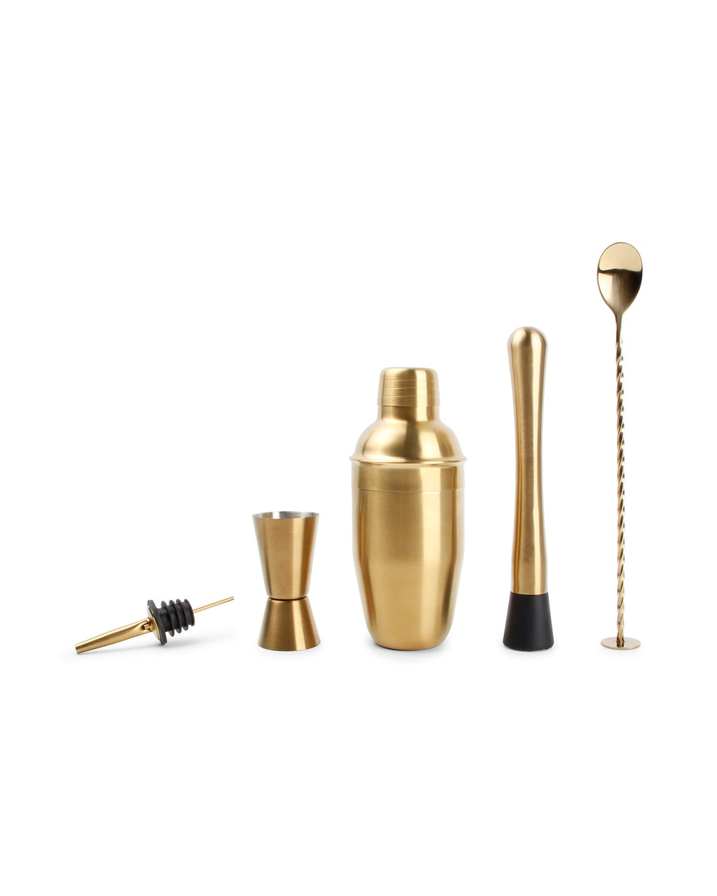 Bar - Set cocktail 7 pezzi oro
