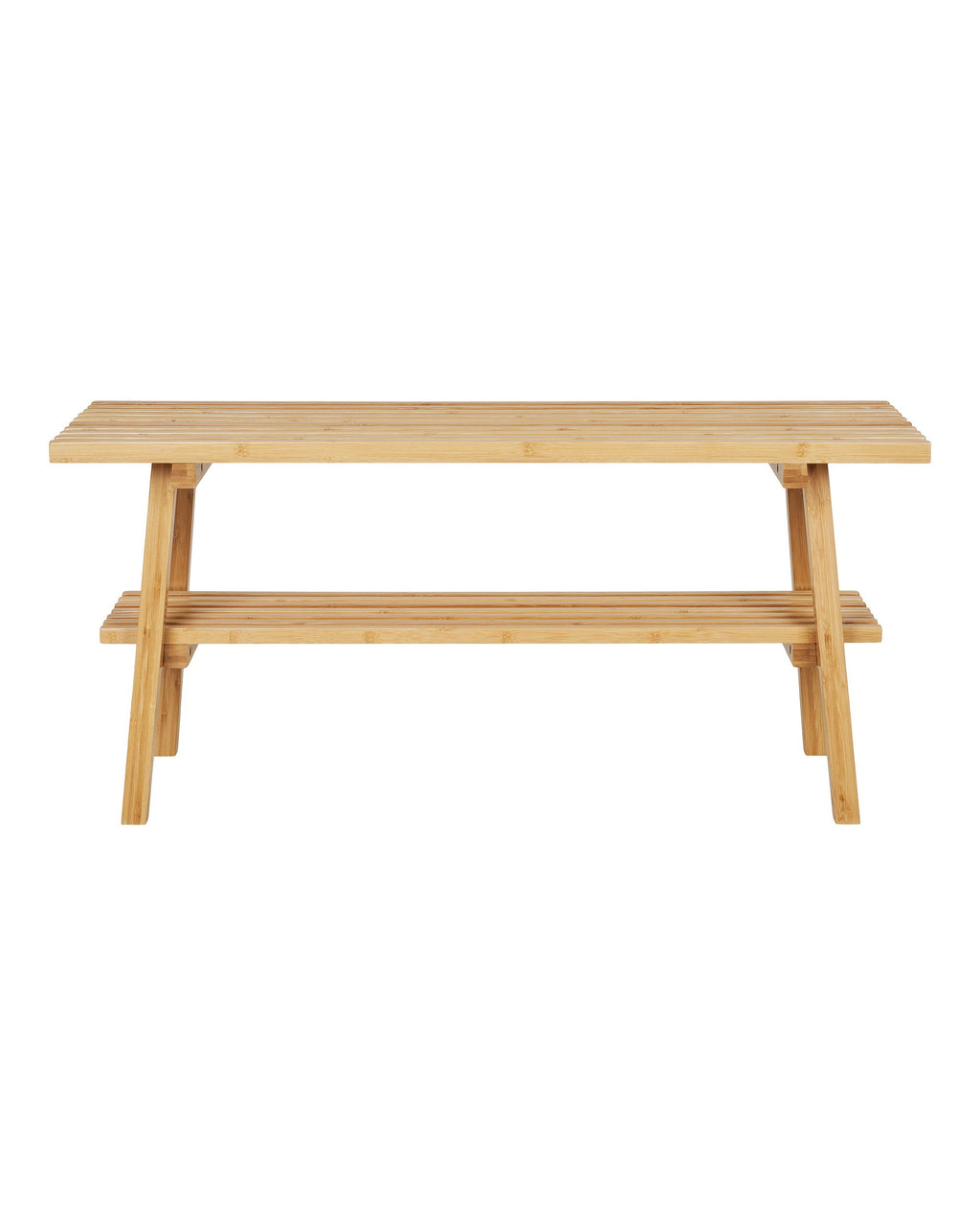 Ember - Panca in bambù, naturale 70x28x45