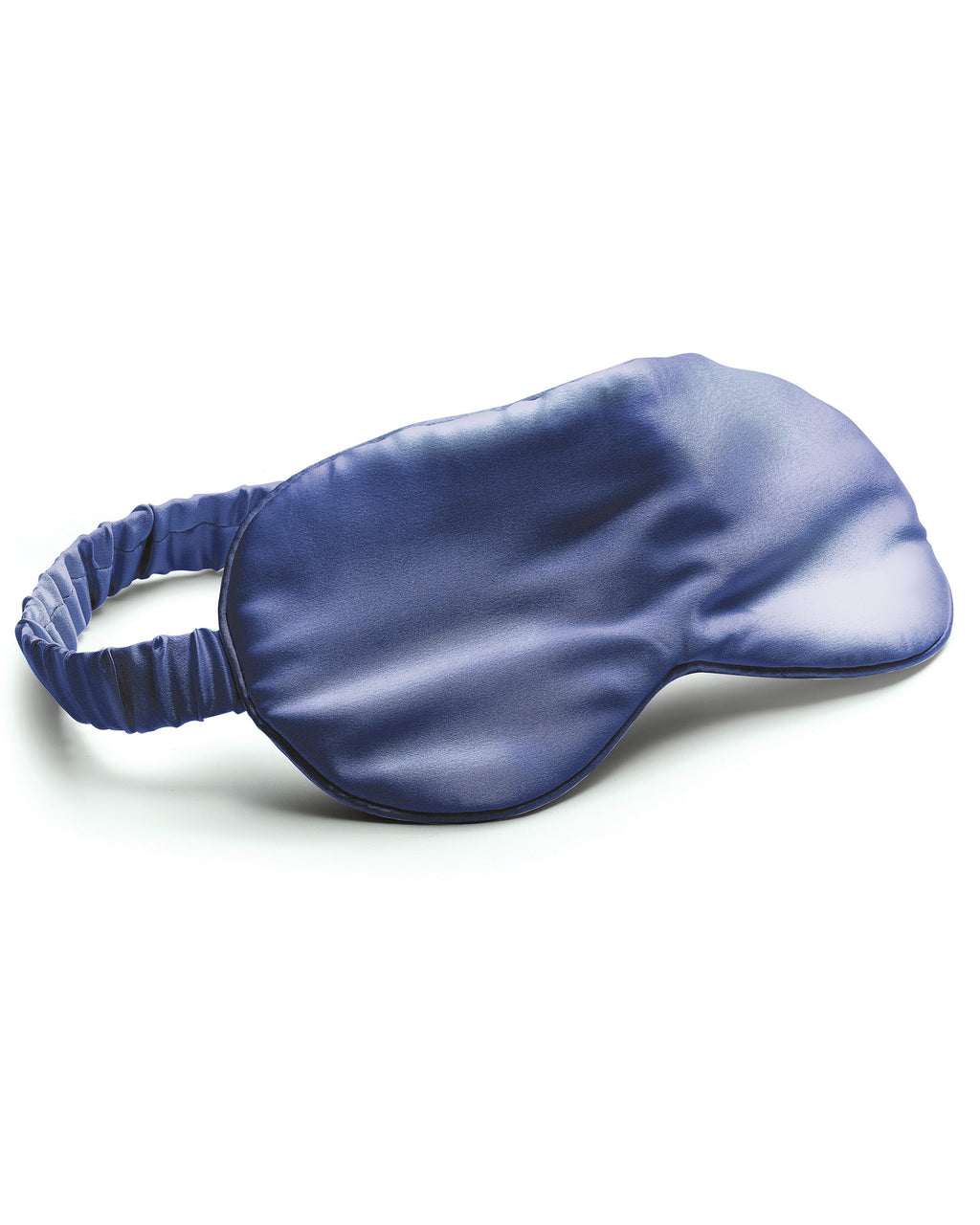 Ashley - Mascherina per dormire in seta blu cobalto 9 X 23