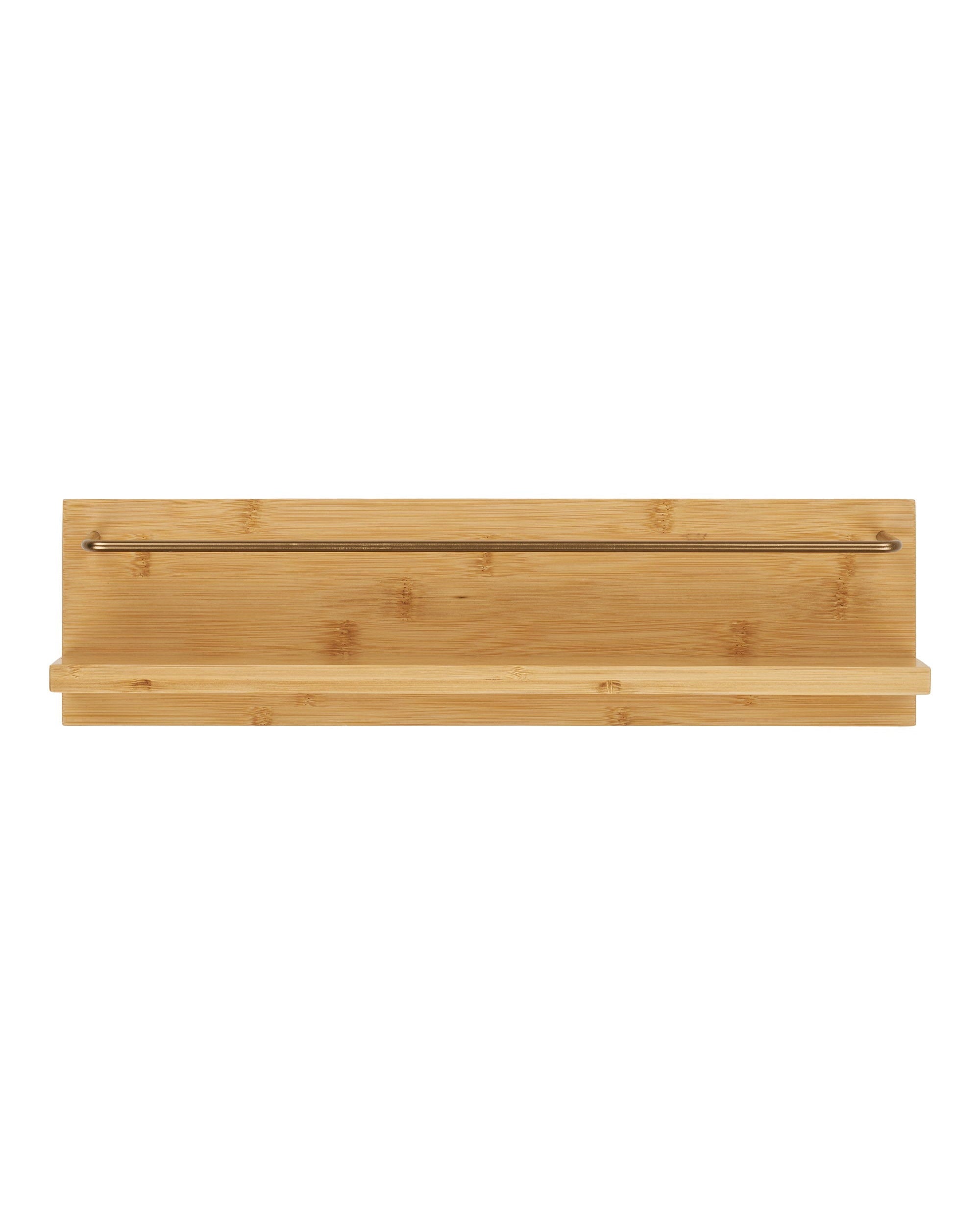 Ember - Mensola, bambù, naturale 45x10x12 cm