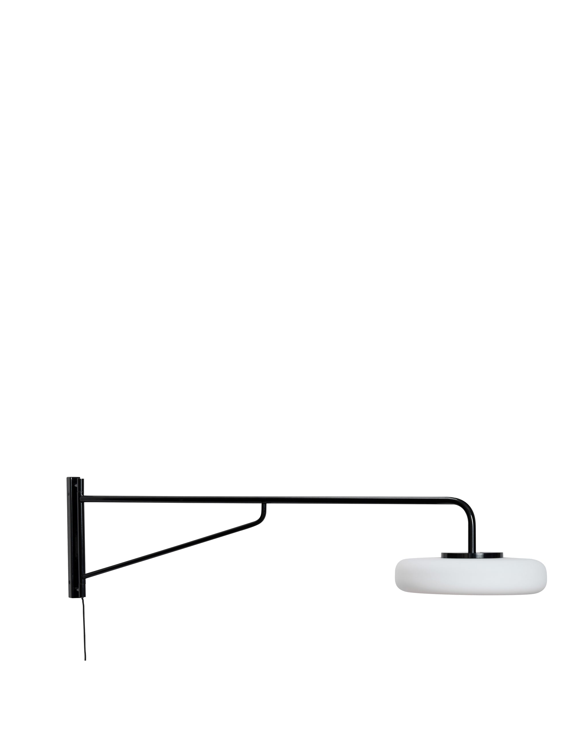 Sway - Lampada da parete nera