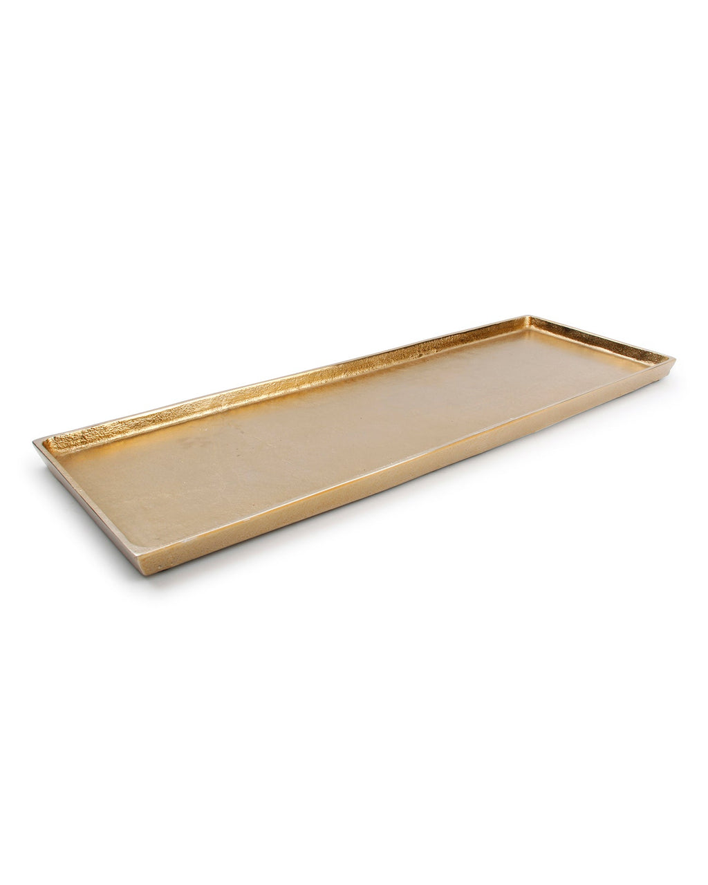 Charm - Vassoio decorativo oro, 48,5 x 16 cm