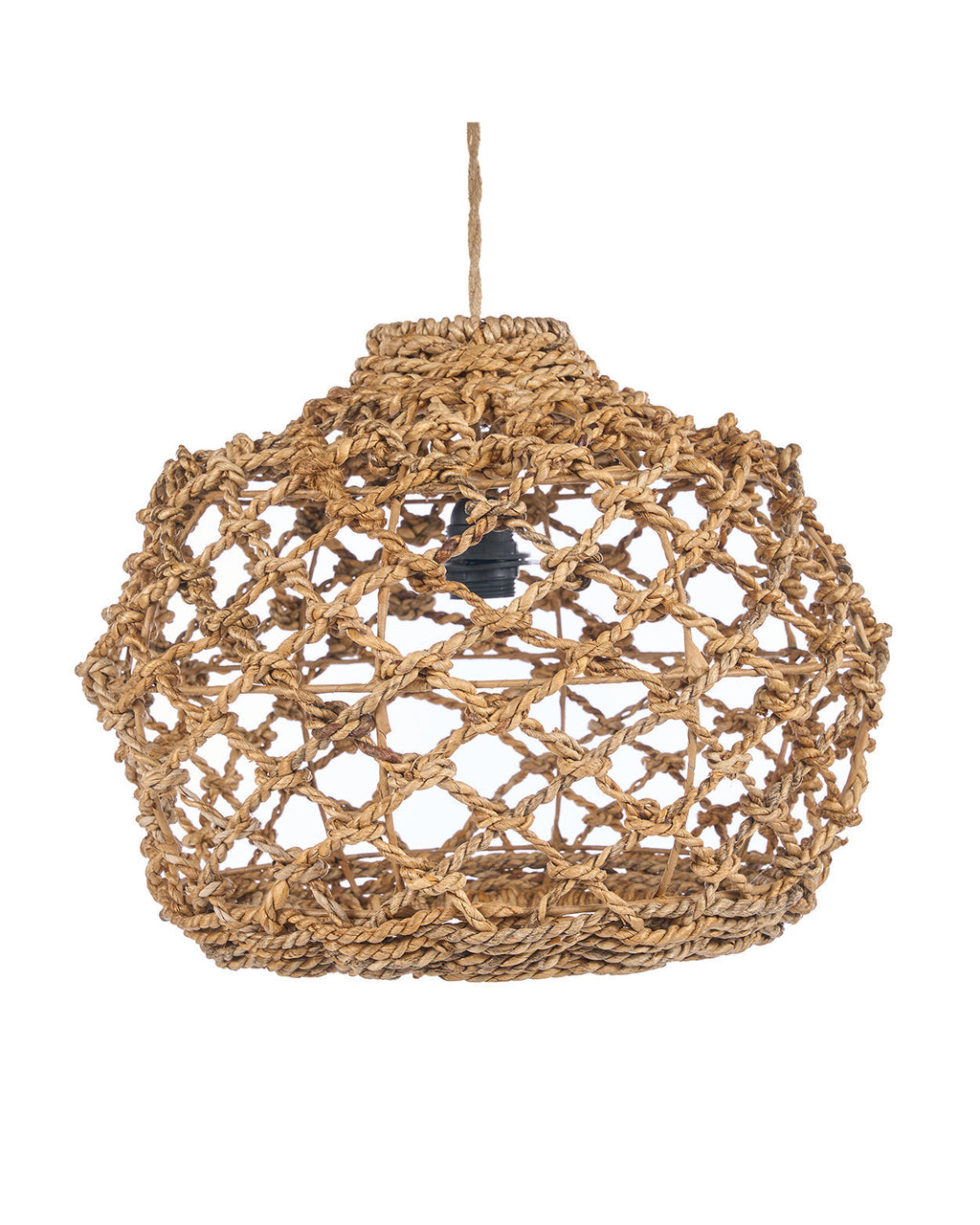 Banara L - Lampada a sospensione in foglie di banano