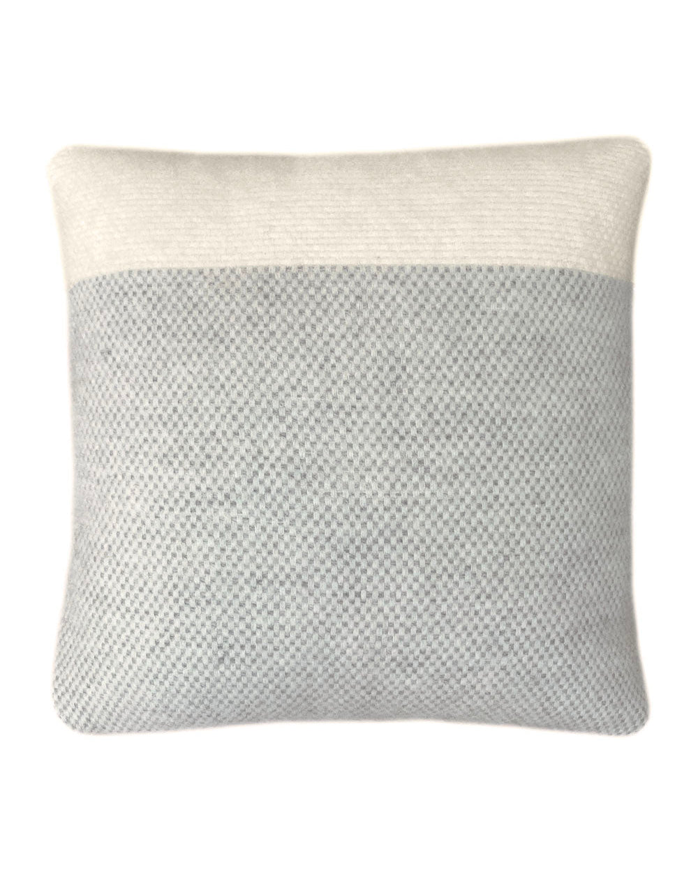 Easy Nature cuscino grigio in lana, 45 x 45 cm