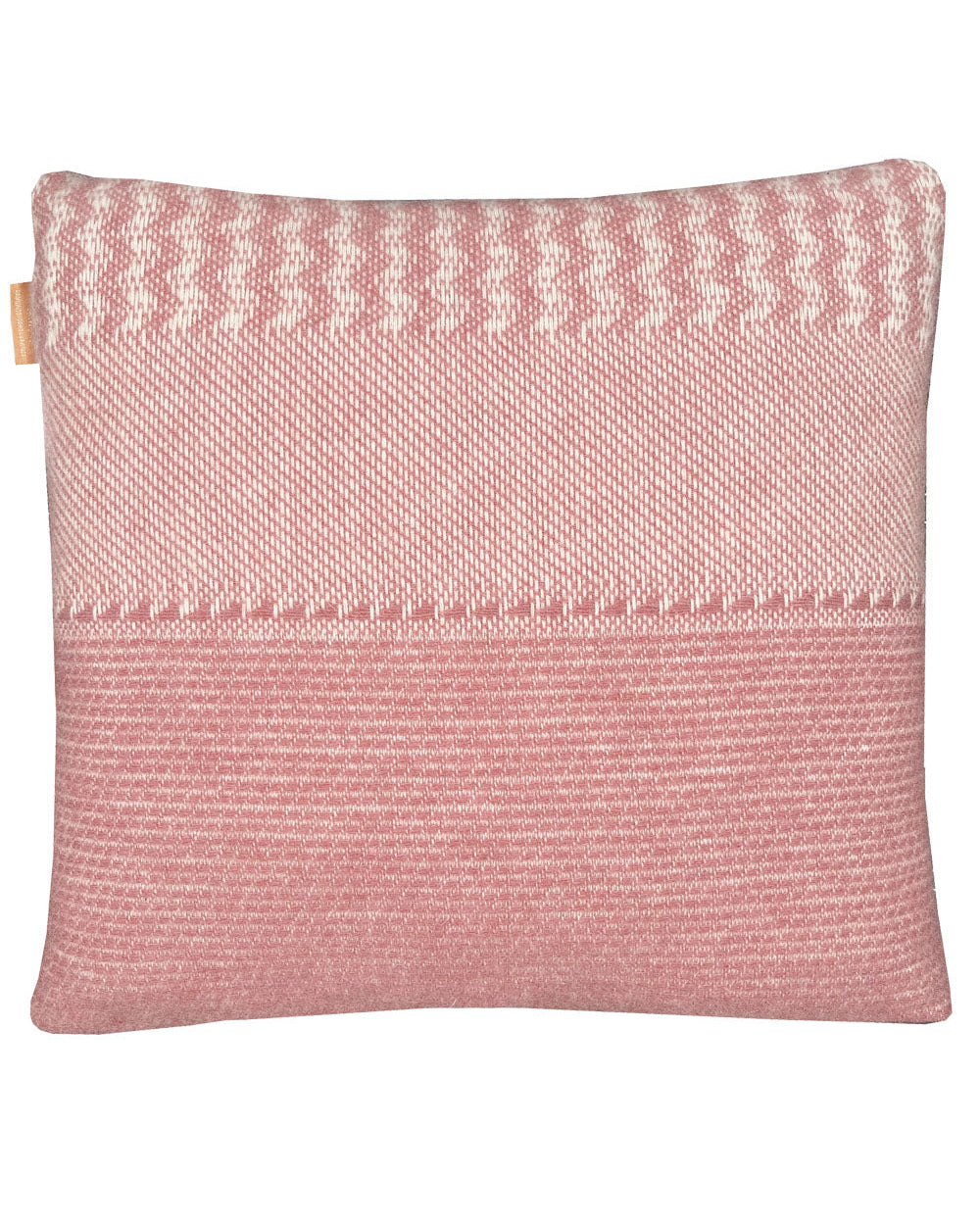 Uptown - cuscino rosa in lana, 45 x 45 cm