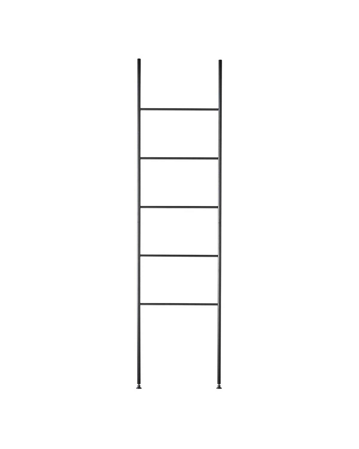 Icon - Scala porta asciugamani nera