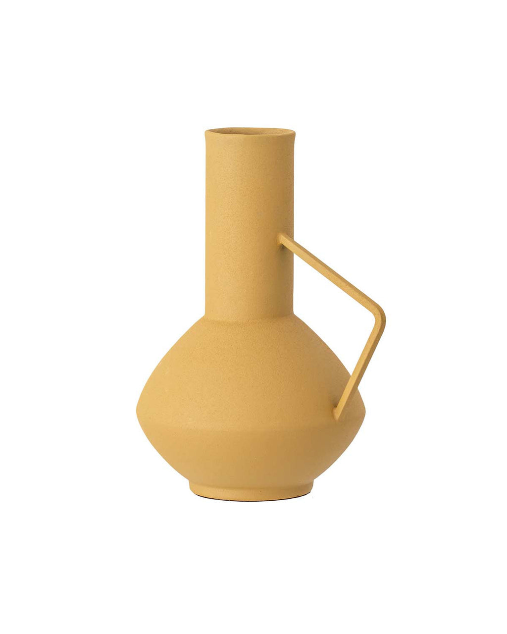 Irine - Vaso giallo in metallo