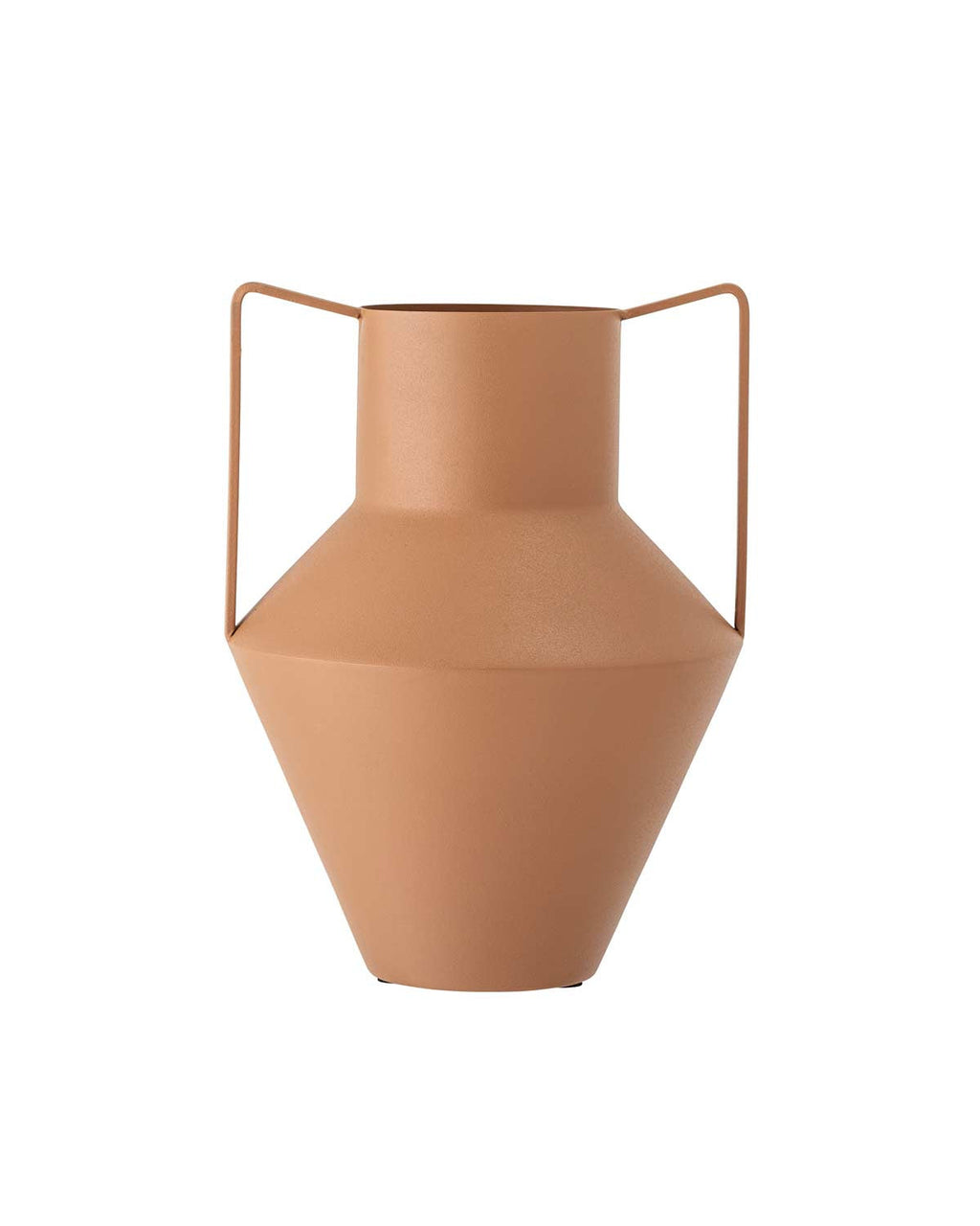 Lola - Vaso marrone in metallo