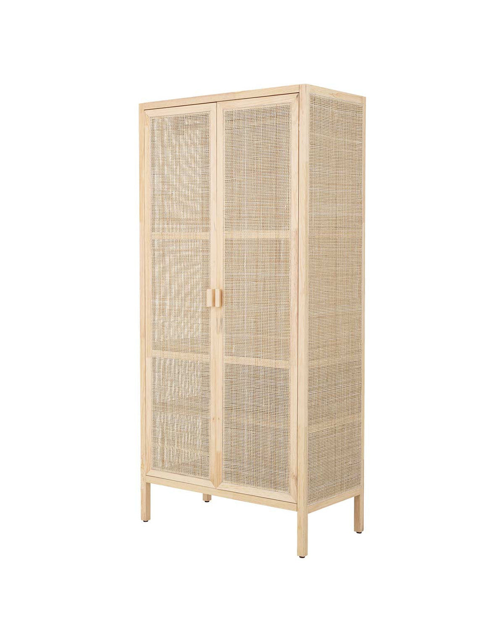 Mariana - mobile alto con ante in legno di pino