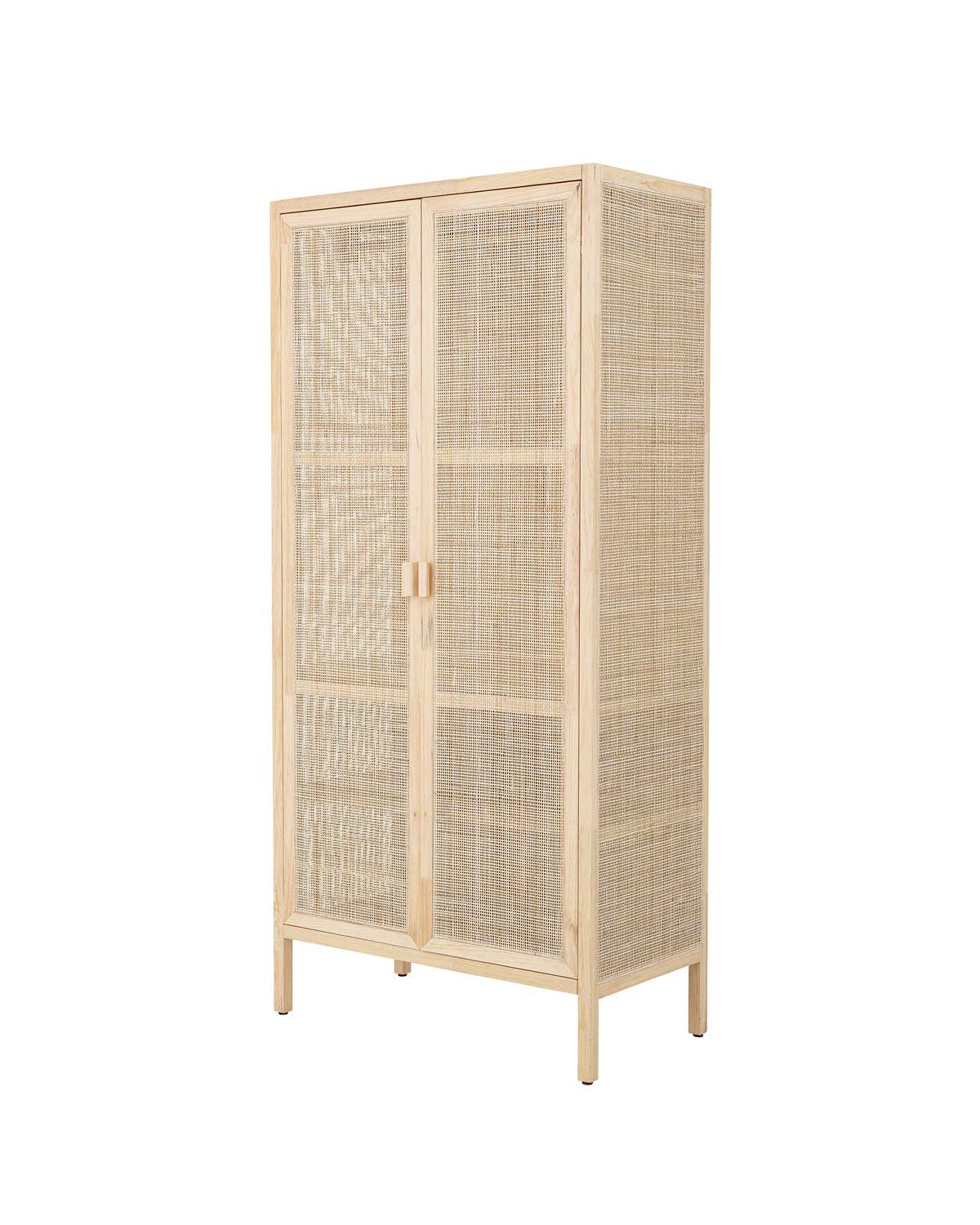 Mariana - mobile alto con ante in legno di pino