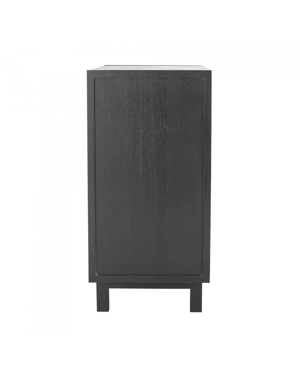 Trento - mobile con ante in legno nero