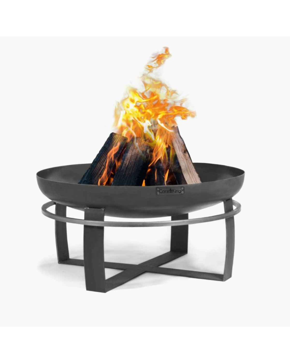 Viking - braciere in acciaio nero